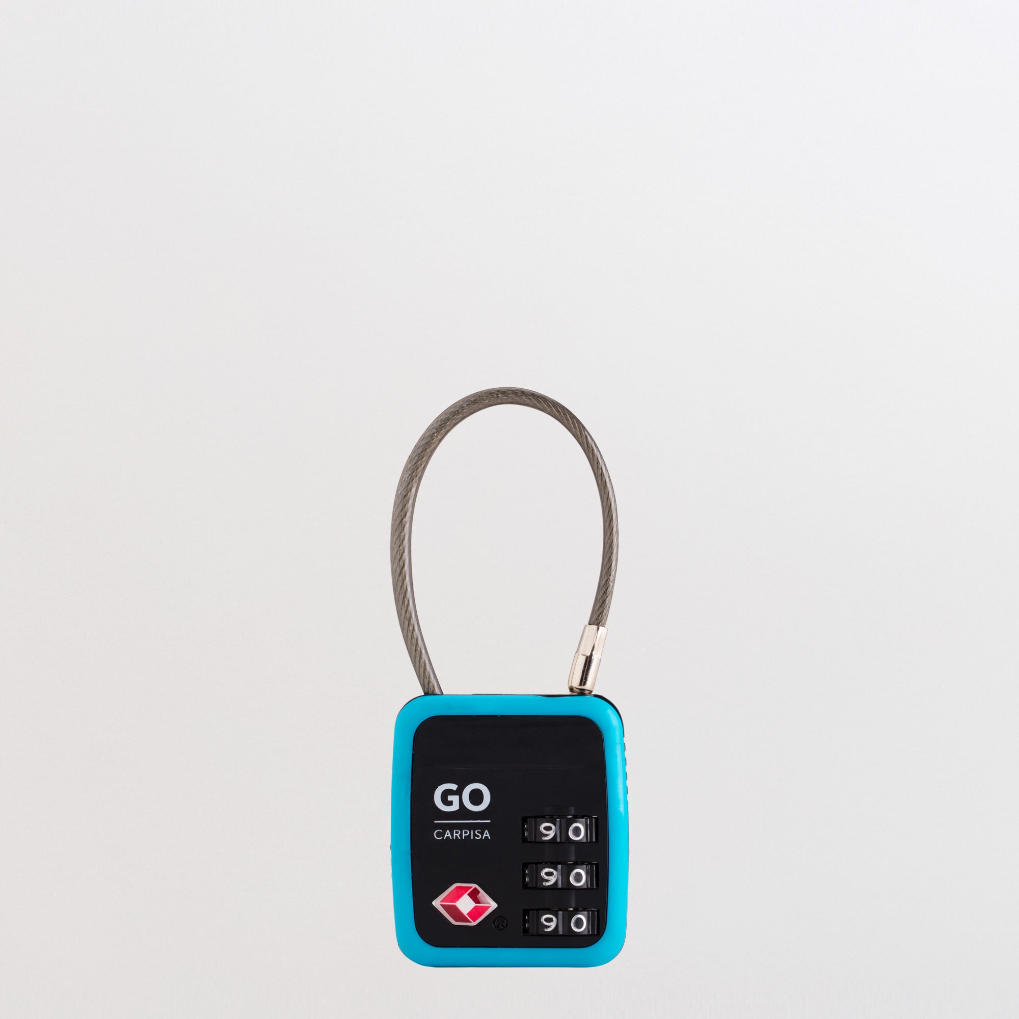 Vorhängeschloss - Vorhängeschlösser -Tag Hellblau/Fluo