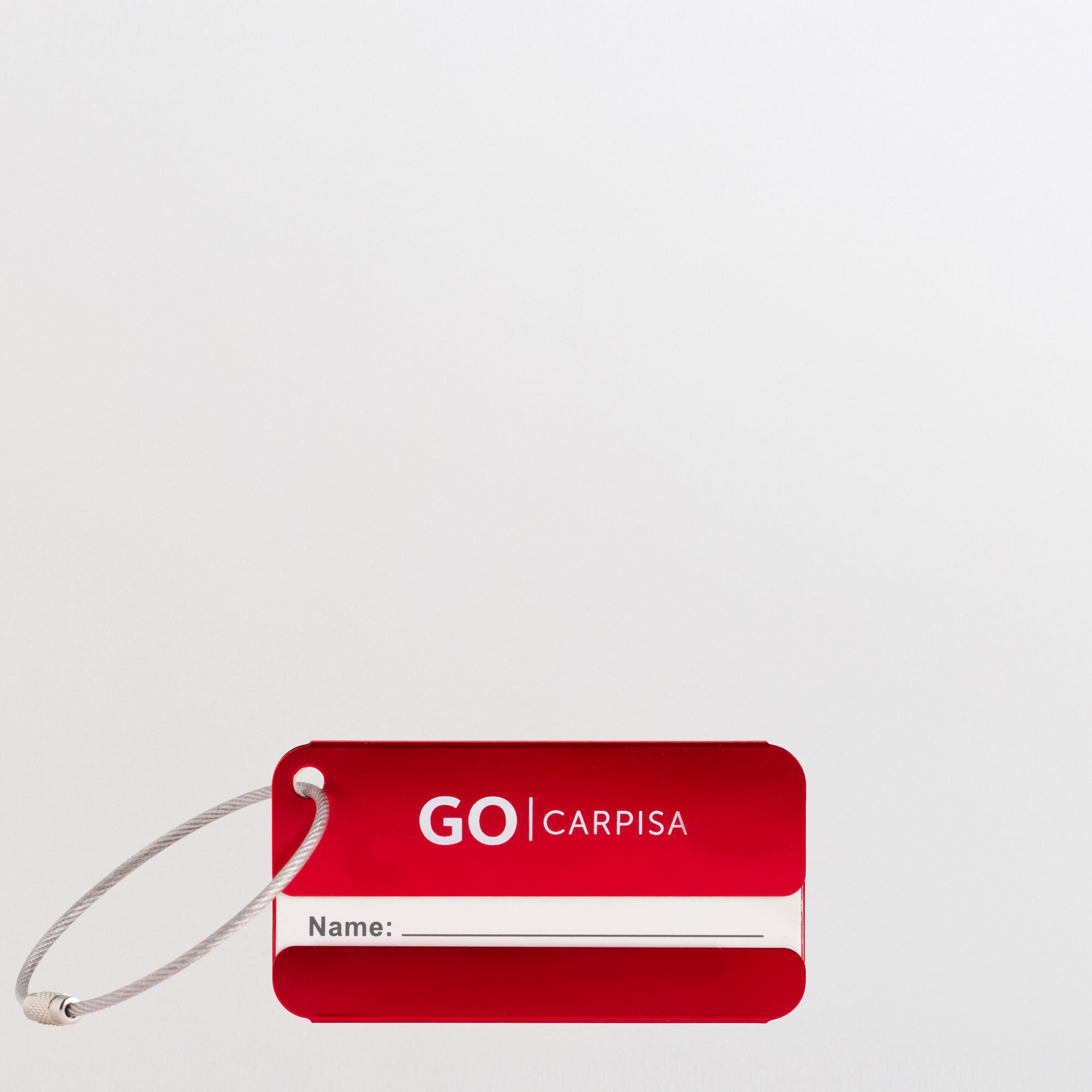 Adressetiketten - Vorhängeschlösser - Anhänger Rot