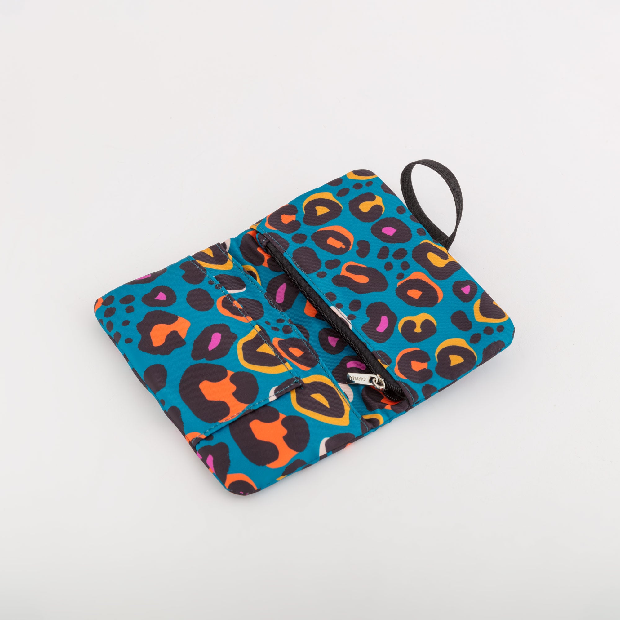 Porta tabacco - Paola wallet v1 Petrolio/Multicolore