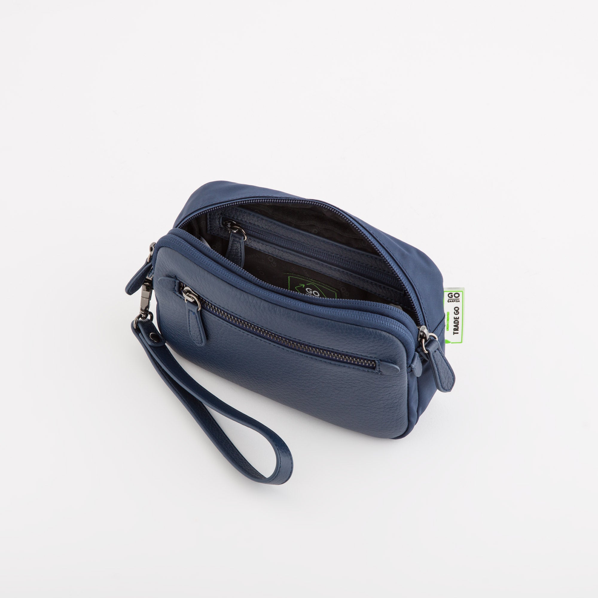 Borsello A Mano Uomo - Trade pro Blu Marino