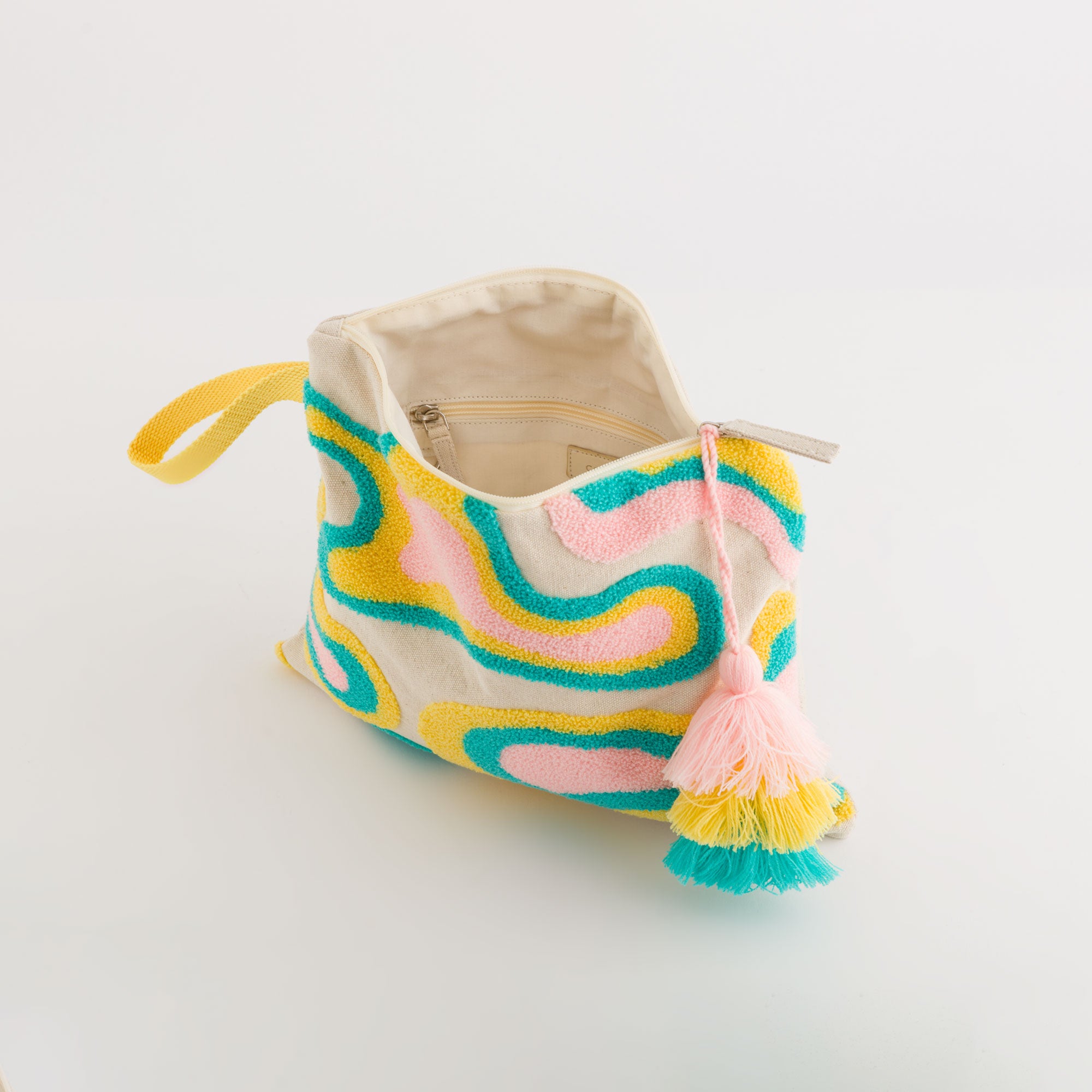 Pochette - Serifo v2 Naturale/Limone multicolore