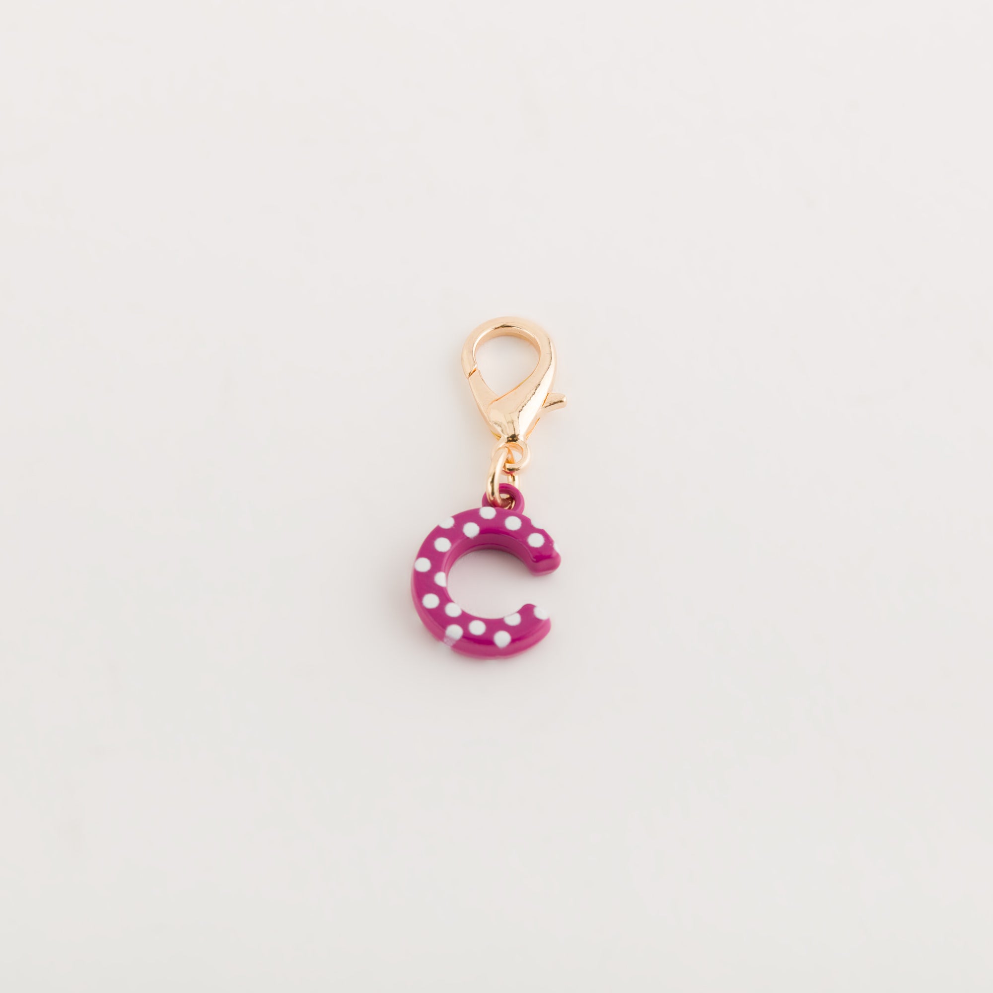Women's Charm - Poa letters Fuchsia