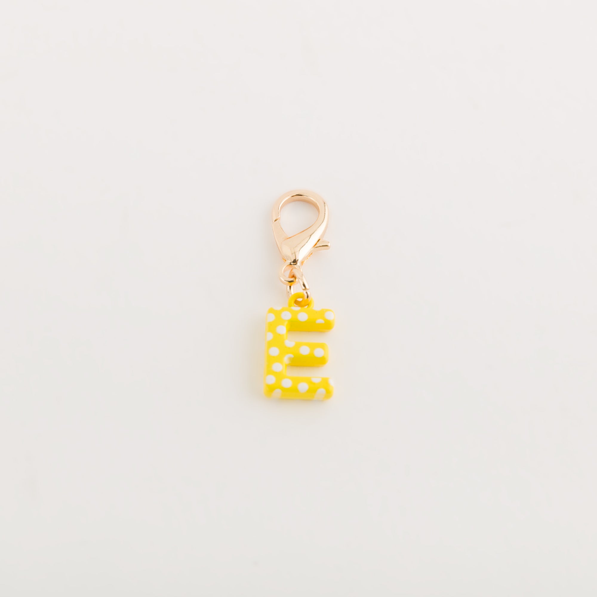 Women's Charm - Poa letters Lemon yellow