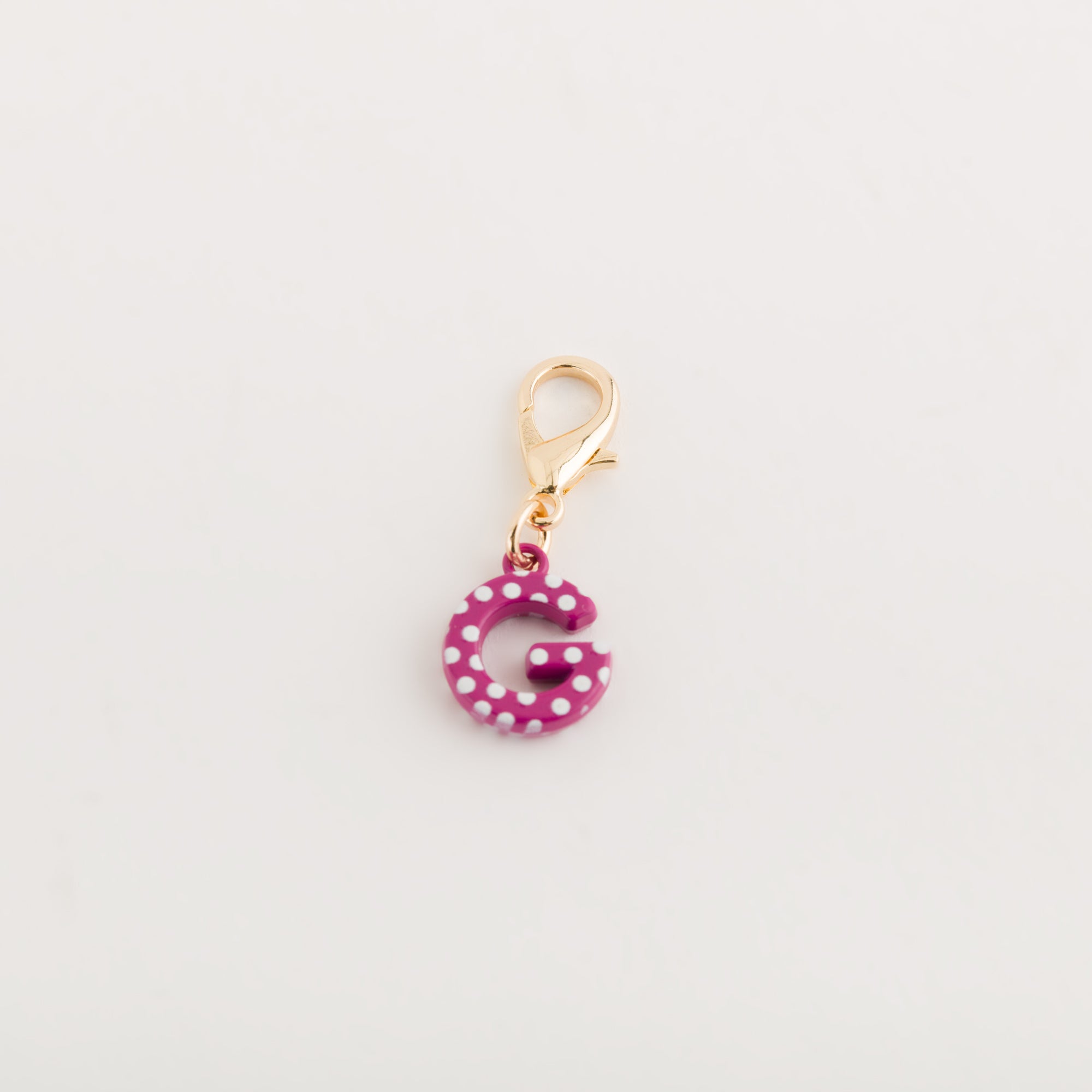 Breloque pour femme - Lettres Poa Fuchsia