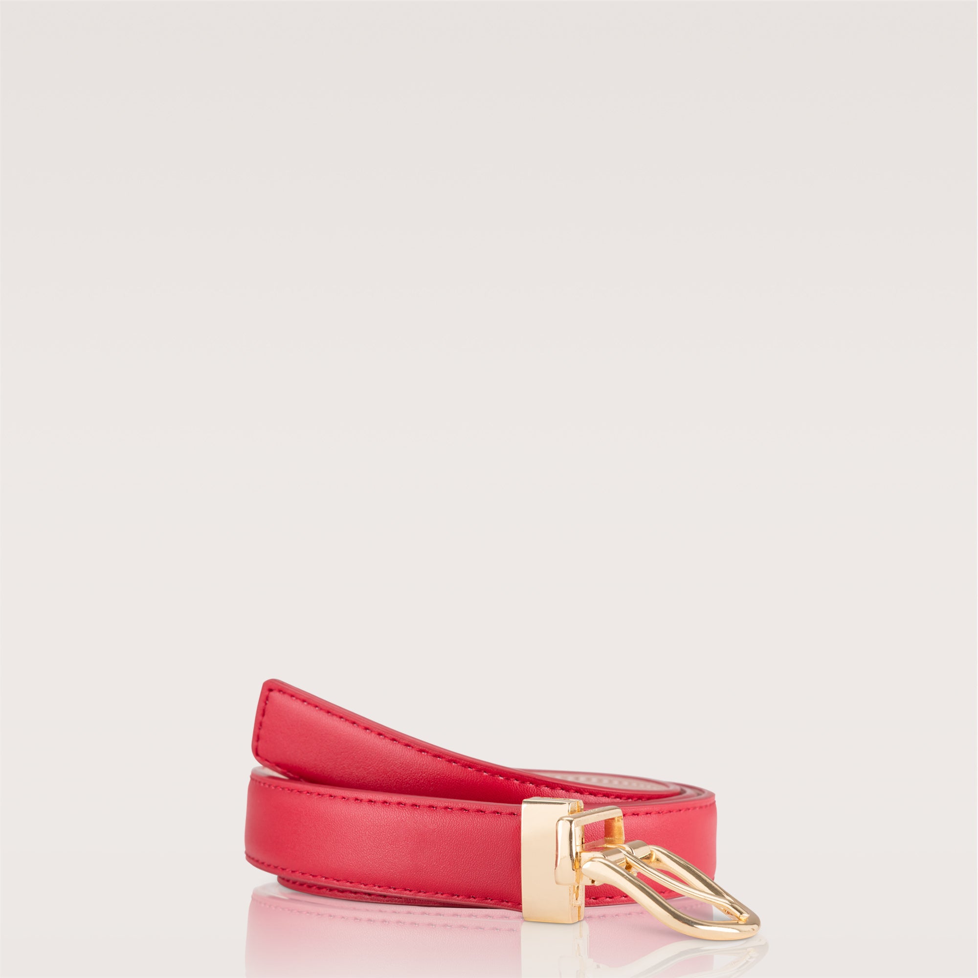 Wendbarer Gürtel - Hanne belts Rot/Puder