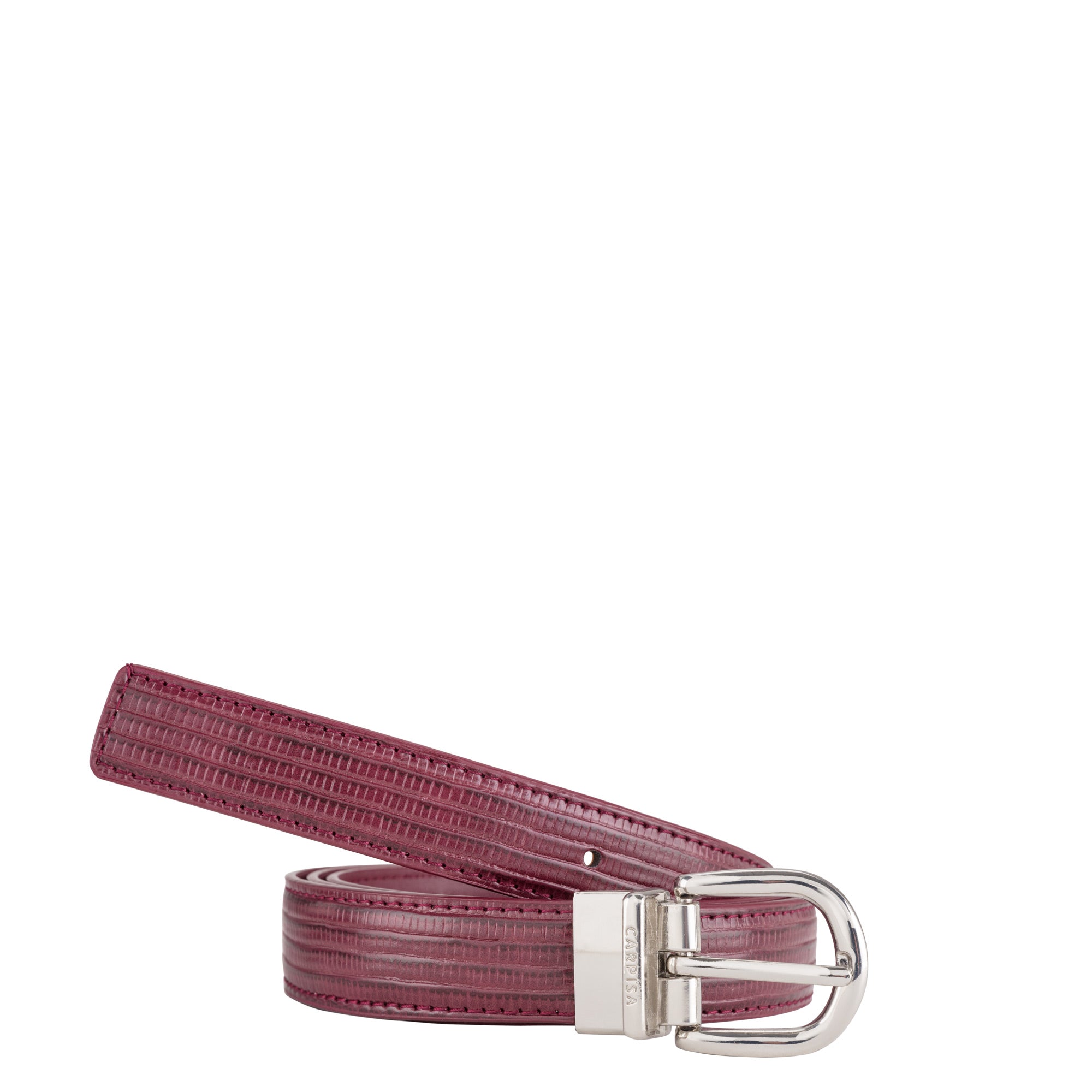 Cintura reversibile - Hanne belts Prugna