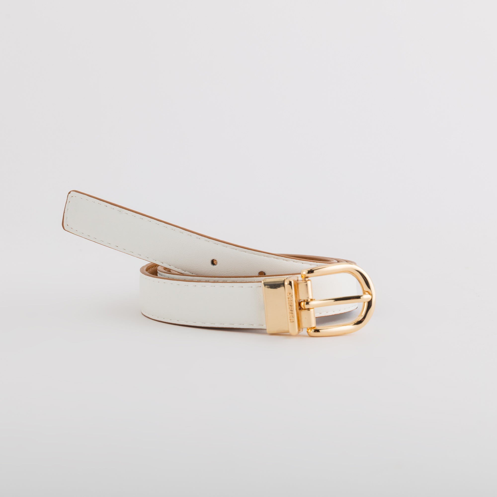 Wendbarer Gürtel - Hanne belts Leder/Elfenbein