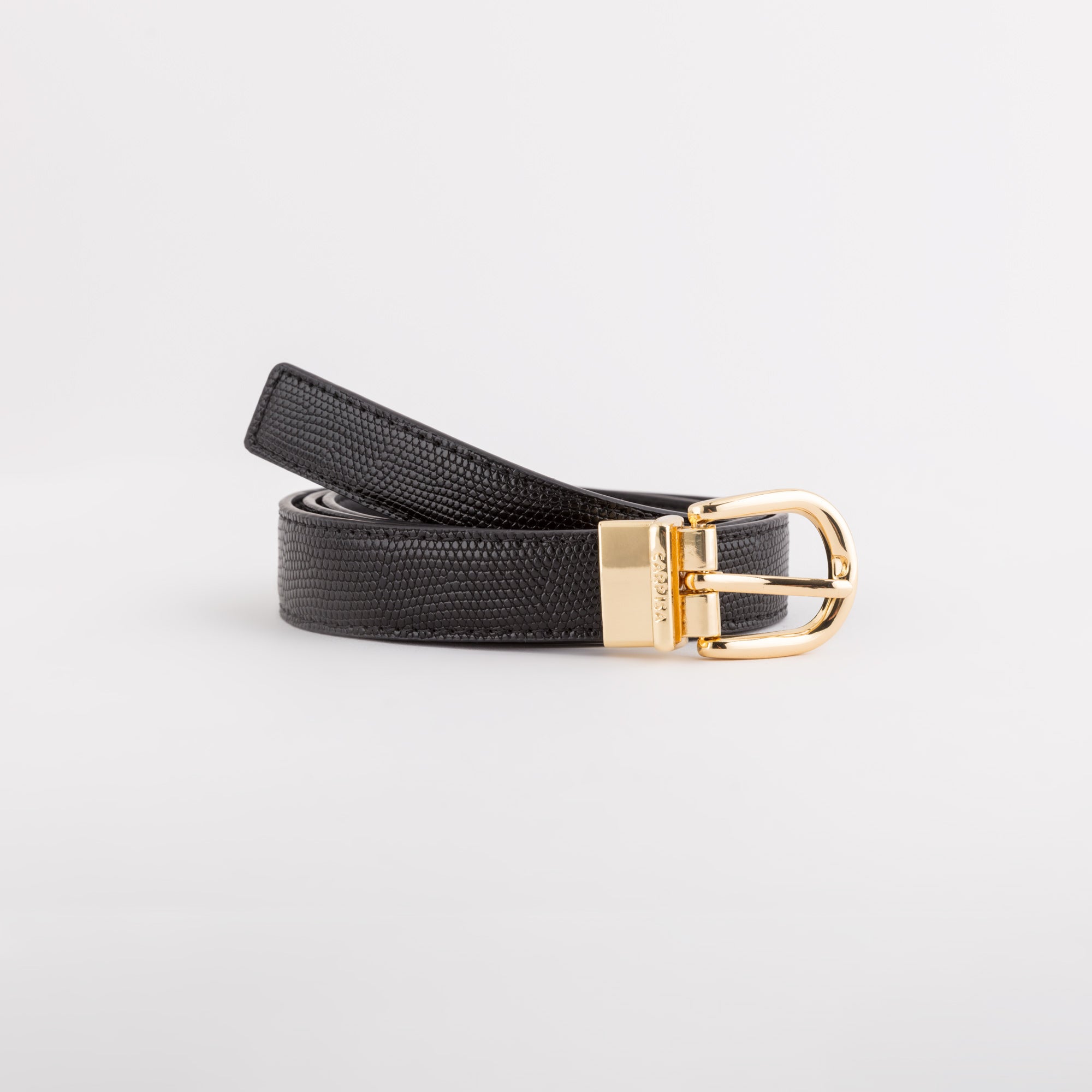 Reversible Belt - Continuous Belts Black