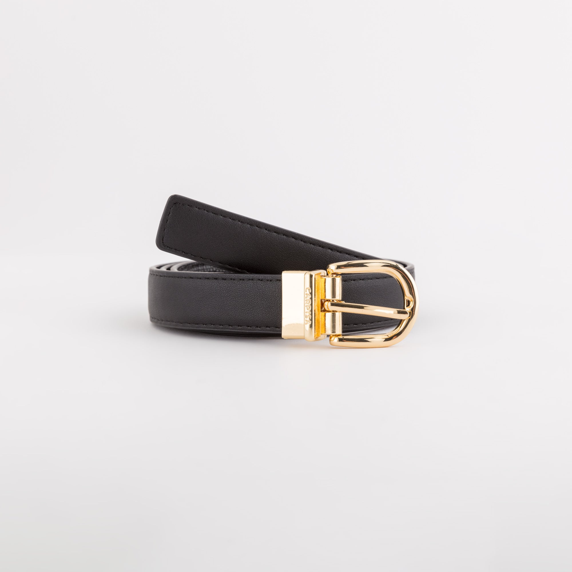 Reversible Belt - Continuous Belts Black