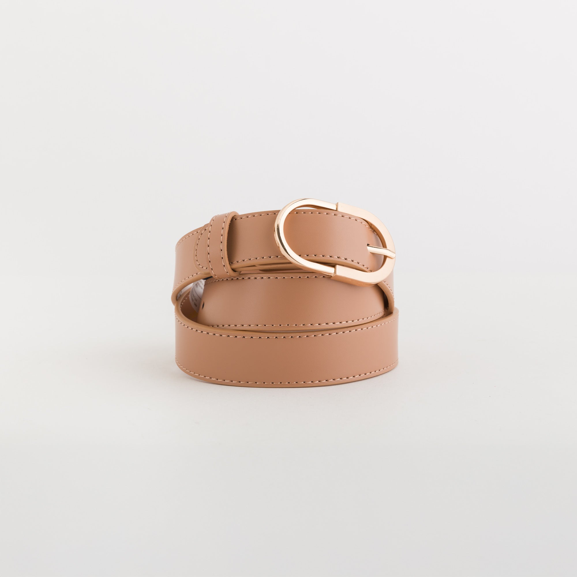 Women's Belt - Lady belt leather Hazelnut Brown