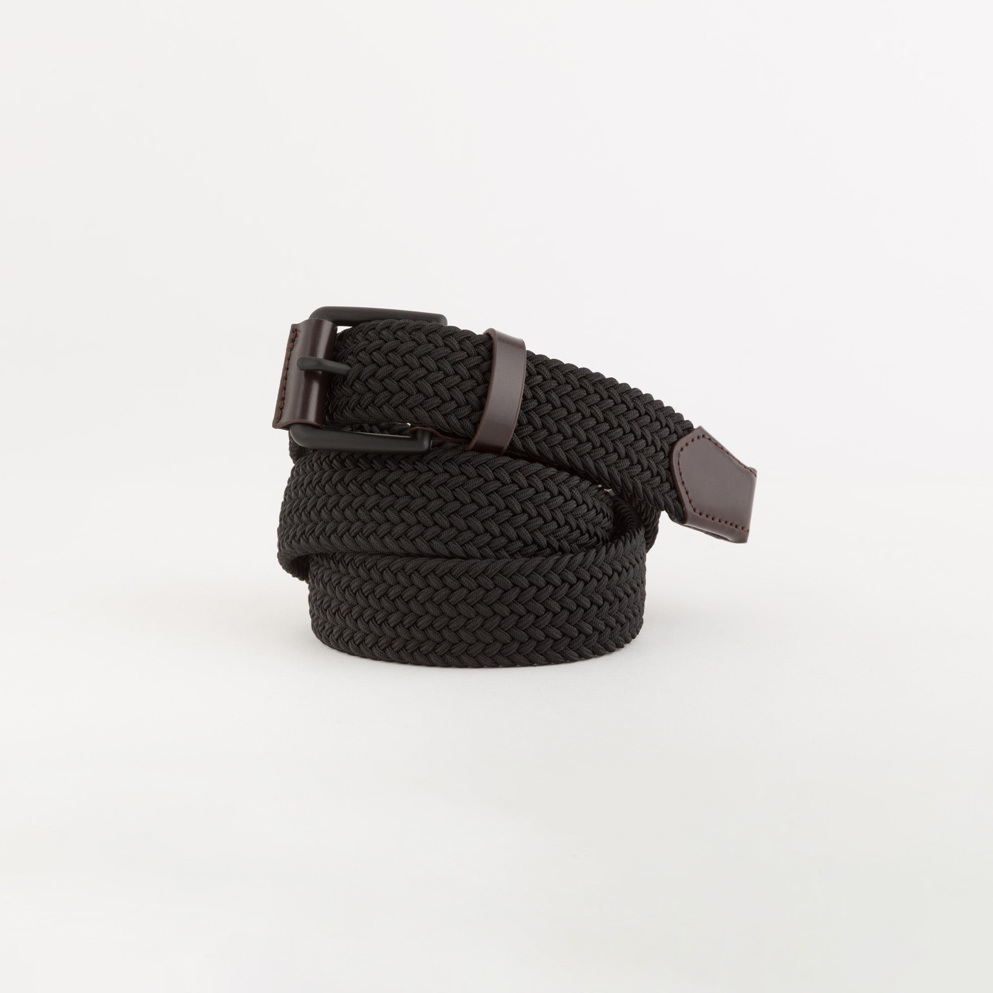 Cintura L - Braided belt go Nero