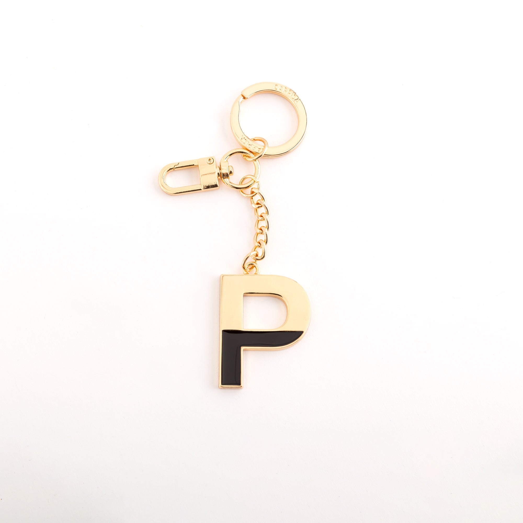Portachiavi Metallo Donna - Letters keychain Nero