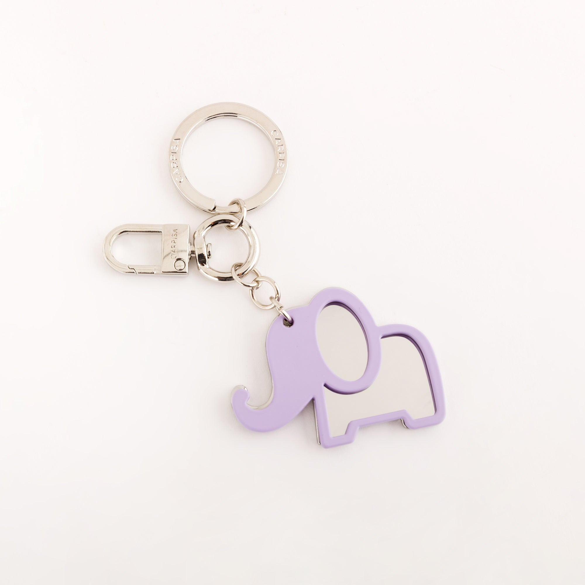 Portachiavi Metallo Donna - Glossy keychain spri Glicine