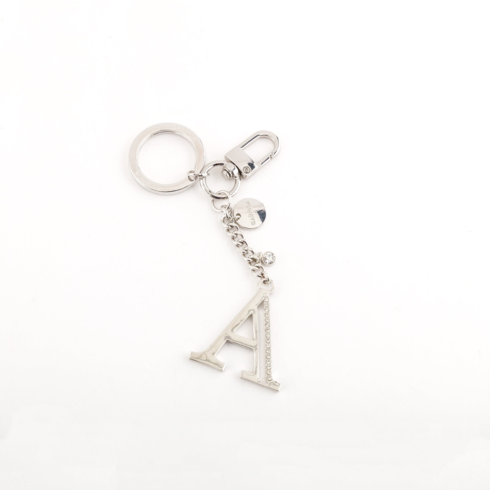 Portachiavi Metallo Donna - Glare letters keycha Nichel