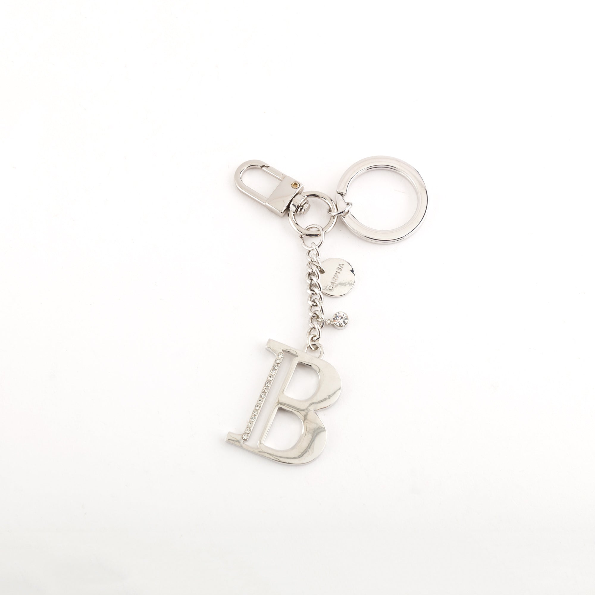 Portachiavi Metallo Donna - Glare letters keycha Nichel