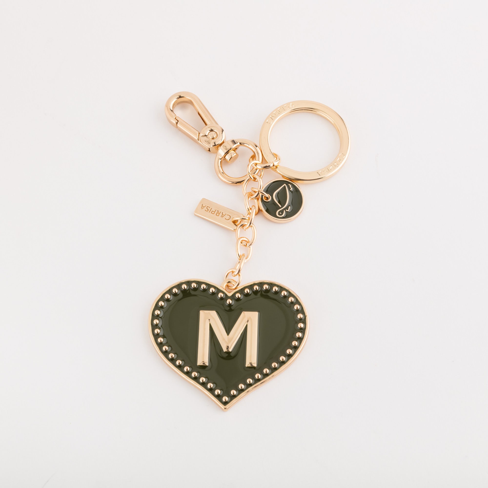 Women's Metal Keychain - Heart letters keycha Woods