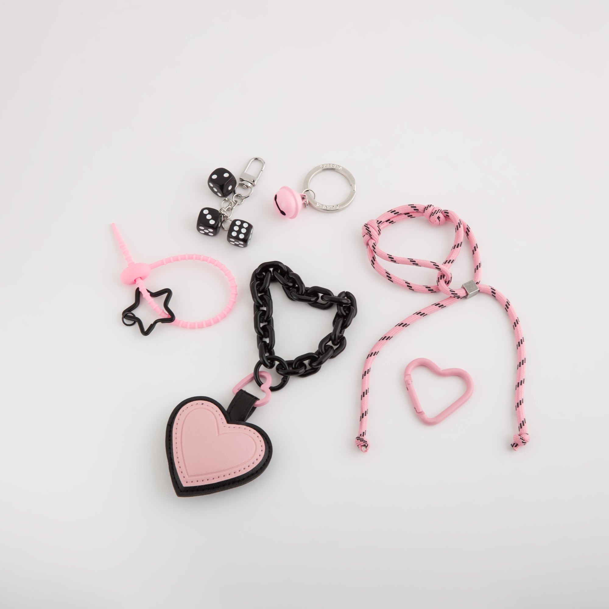 Portachiavi Donna - Playful keychain Nero/Multicolore