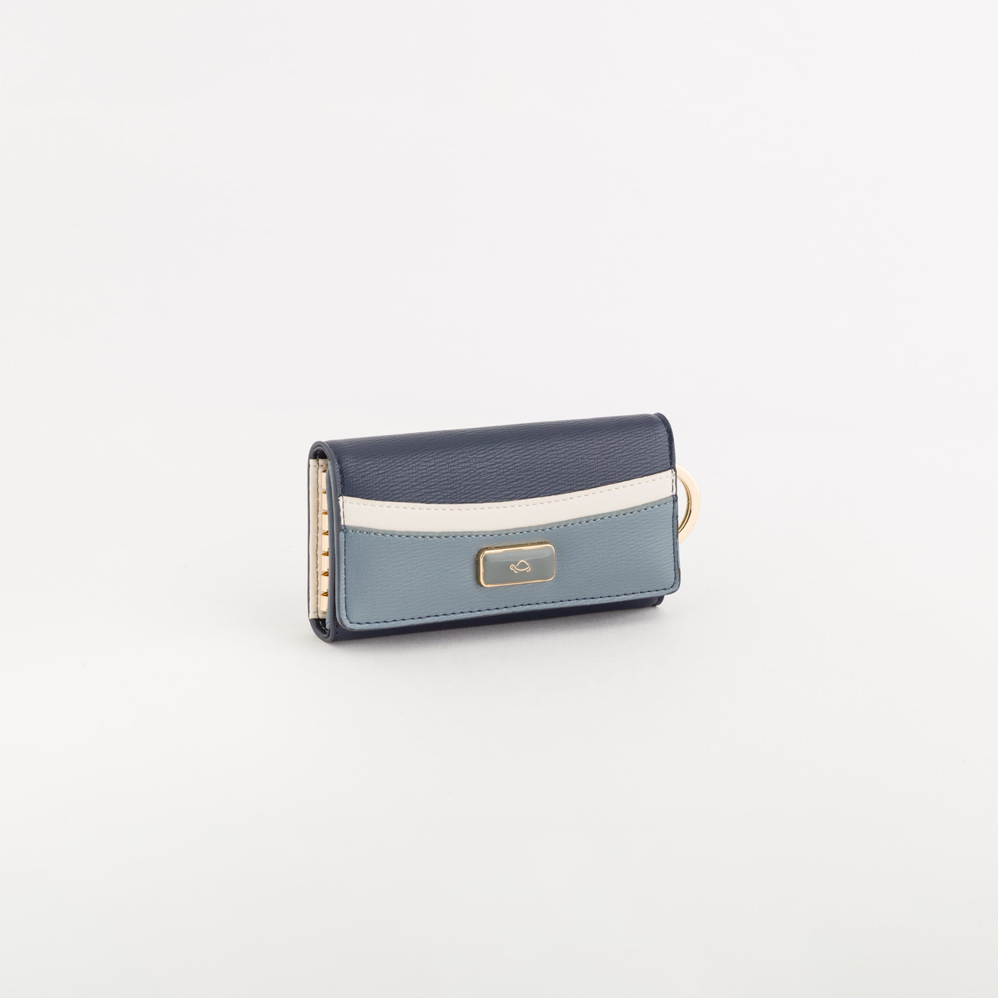 Schlüsselbund für Damen - Fresia Wallet v2 Blu Navy/Multicolore