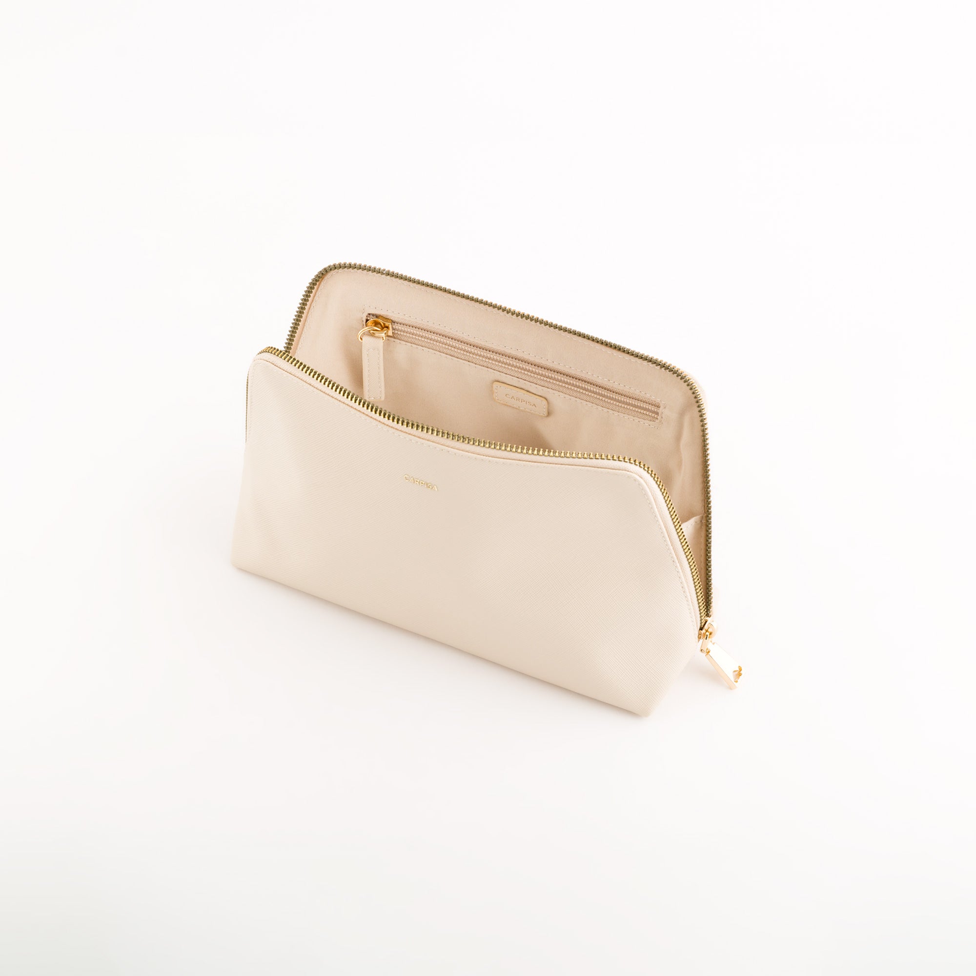 Neceser para mujer - Cartera Loto v2 Crema