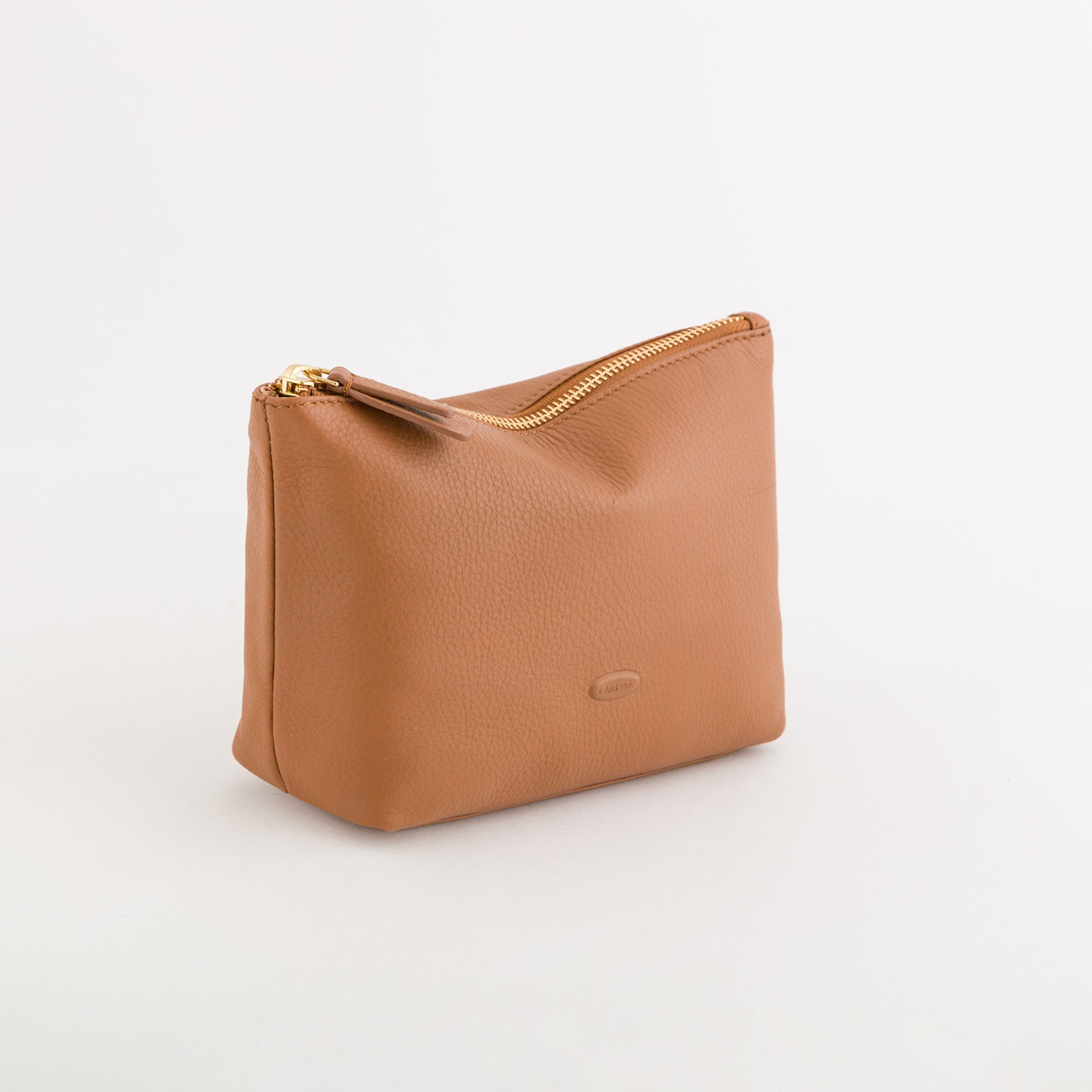 Women's Toiletry Bag - Delta Leather