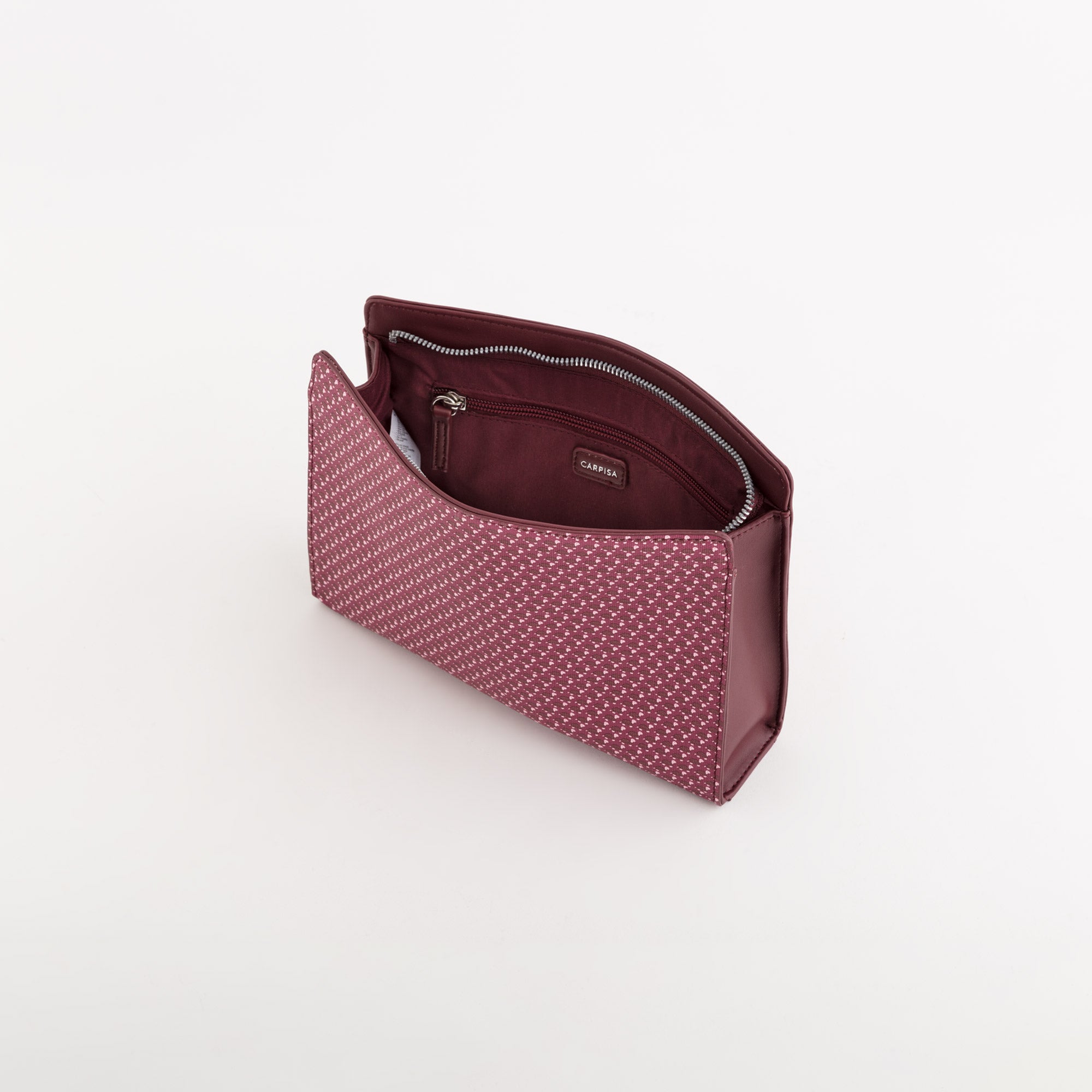 Kosmetiktasche für Damen - Lucky Plus Mehrfarbiger Wein