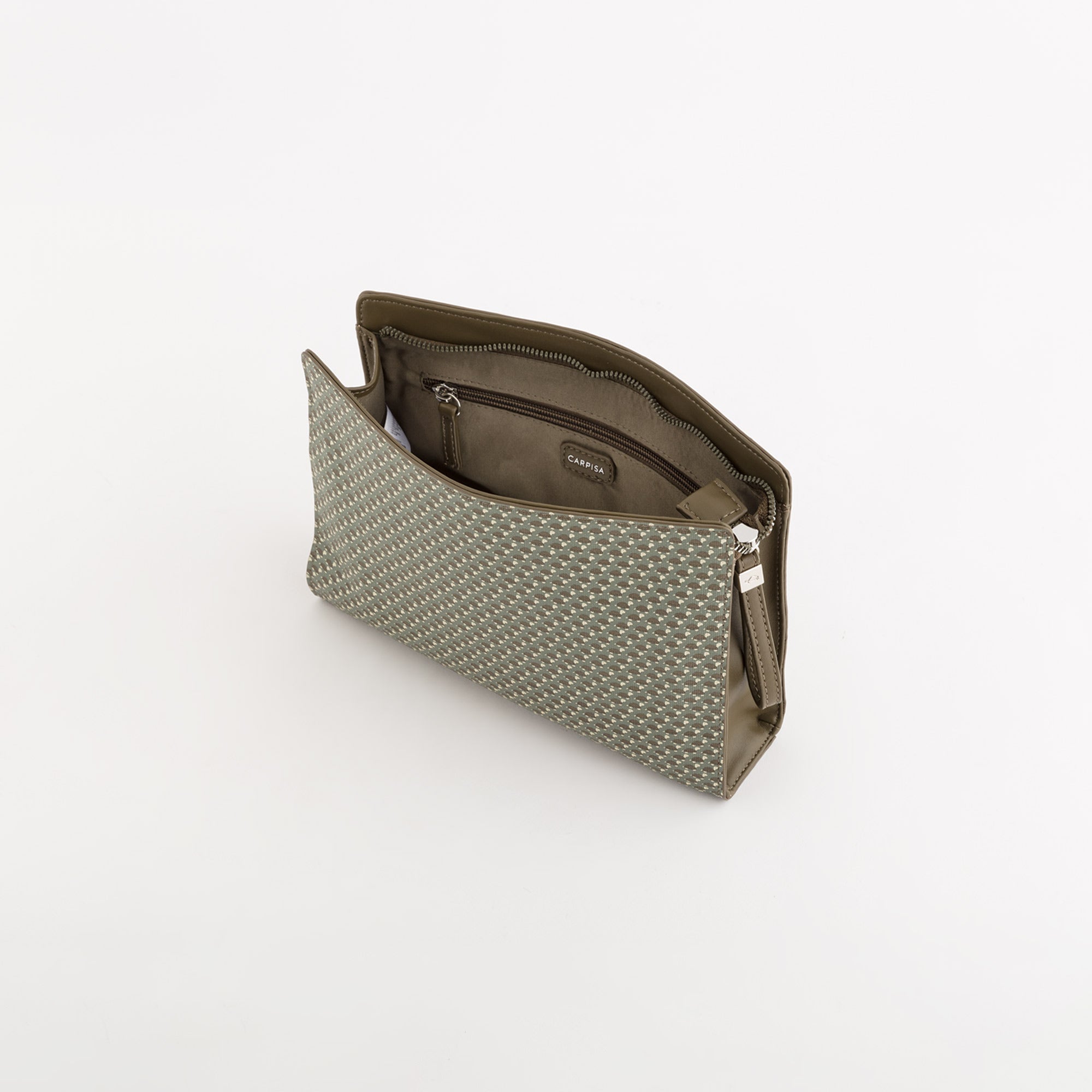 Kosmetiktasche für Damen - Lucky Plus Mehrfarbiger Bambus