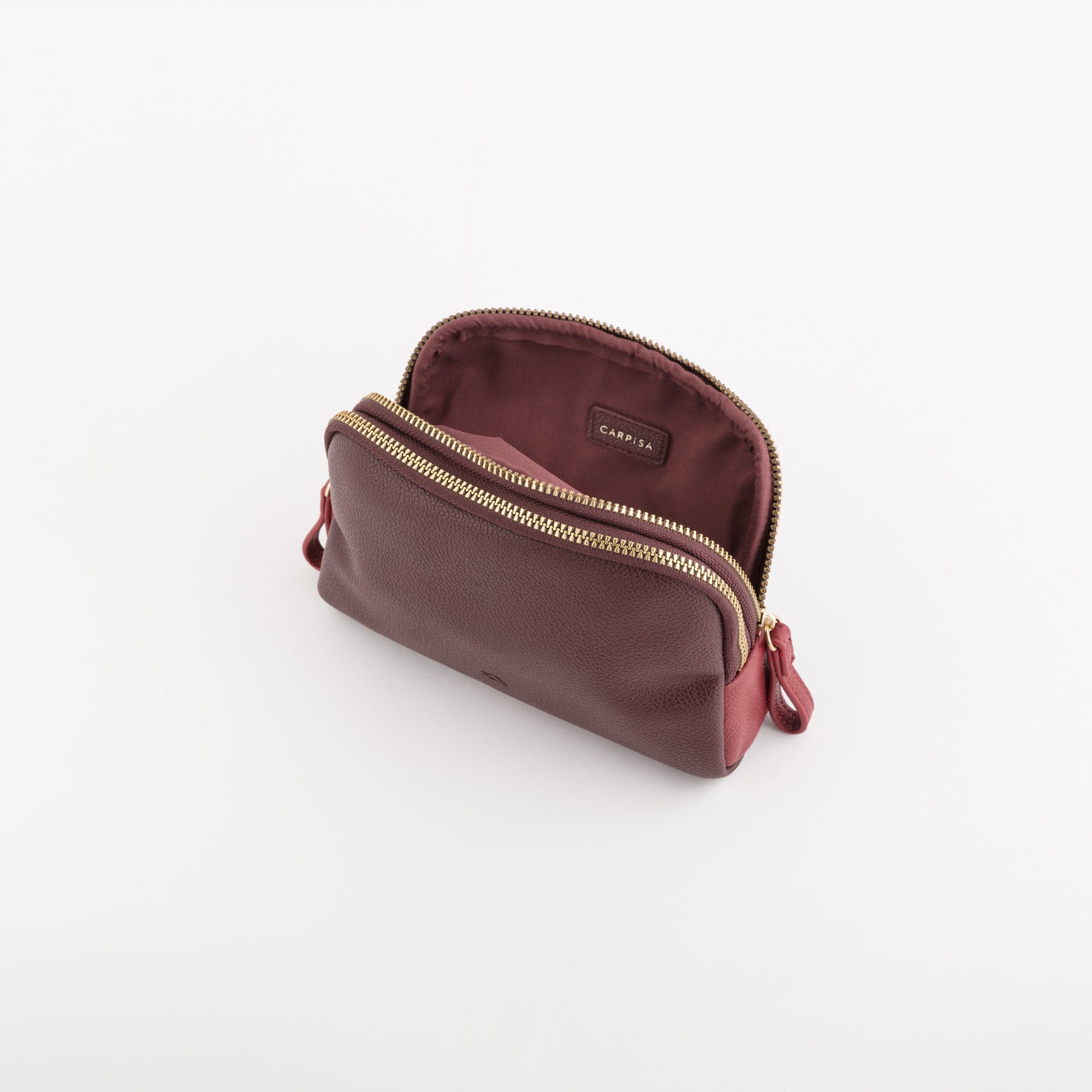 Women's Toiletry Bag - Berna wallet Plum/Cherry