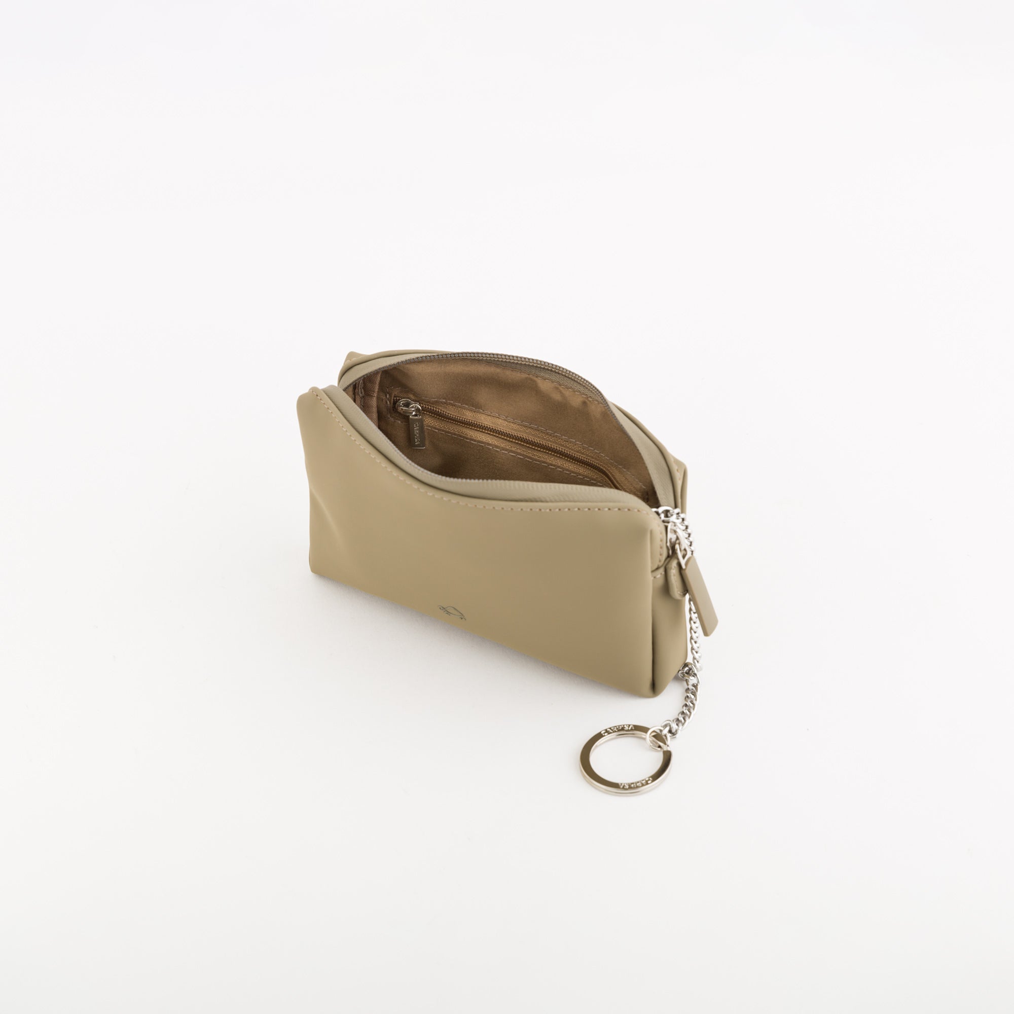 Women's Purse With Keychain - Edera beauty Lichen Green
