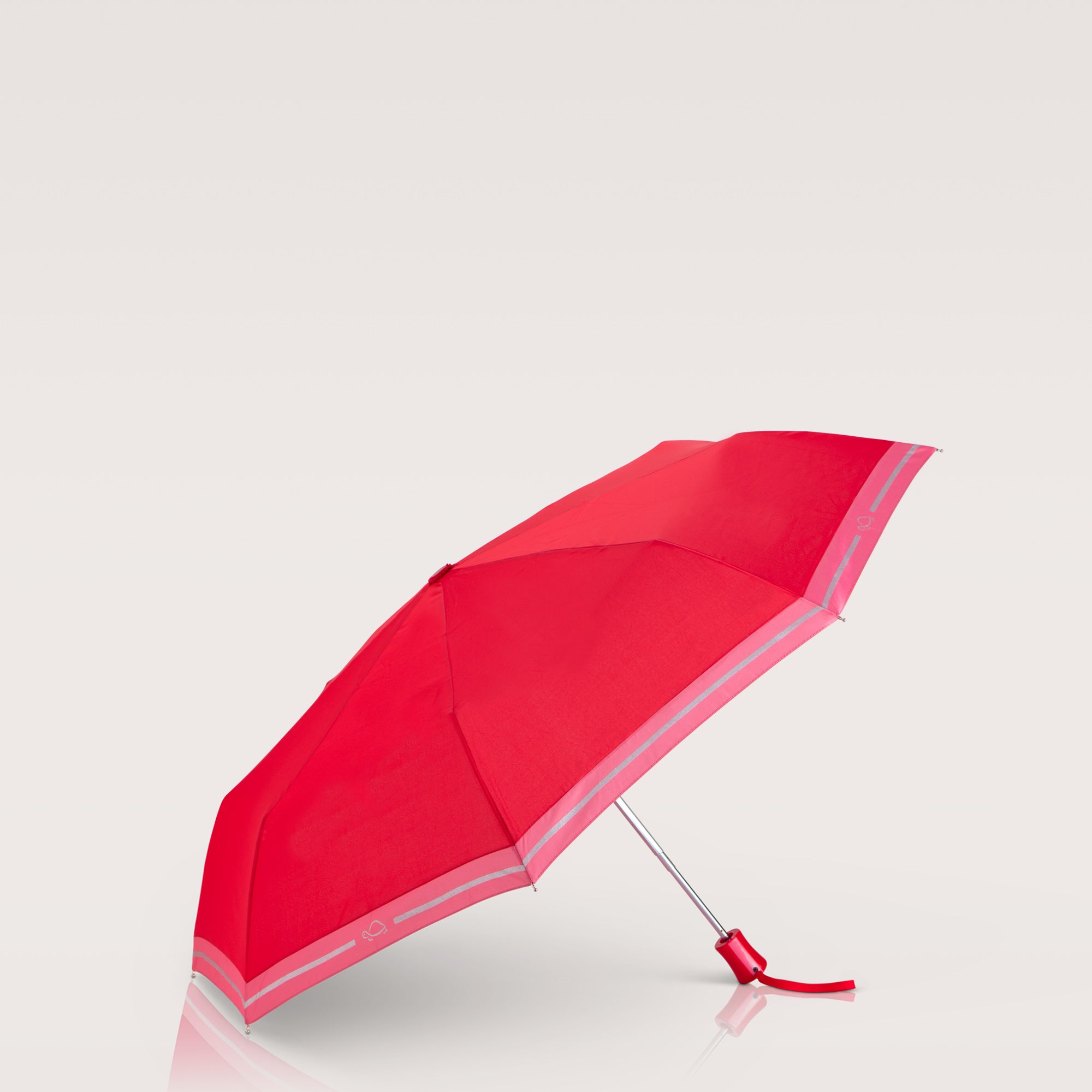 Women's Automatic Open/Close Umbrella - Continuous Umbrellas Red