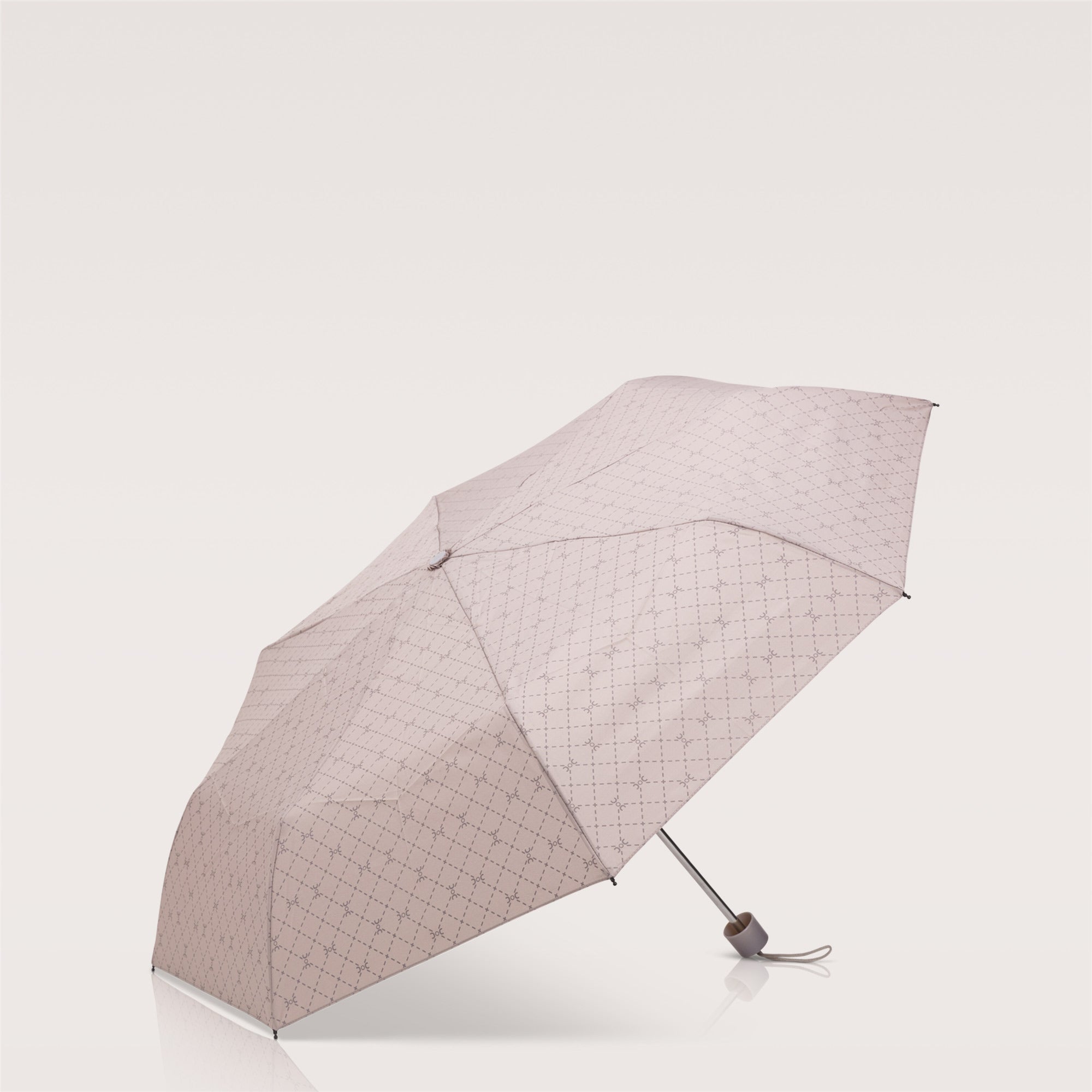 Mini-Regenschirm - Durchgehende Regenschirme Helles Taubengrau