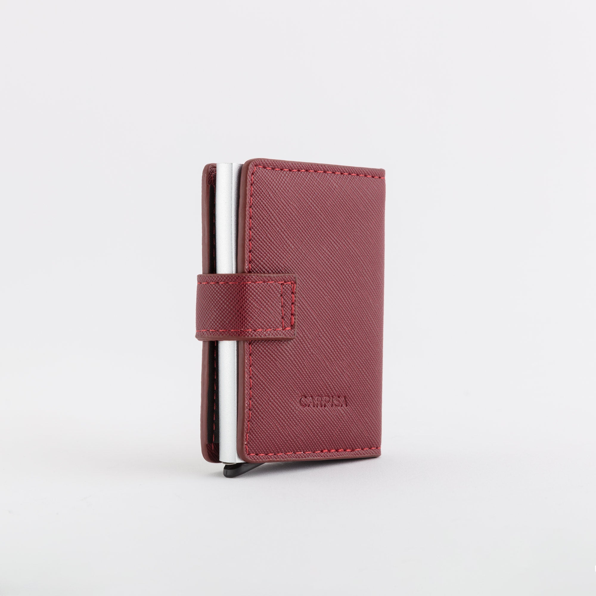 Men's Credit Card Holder - New 6754 Burgundy