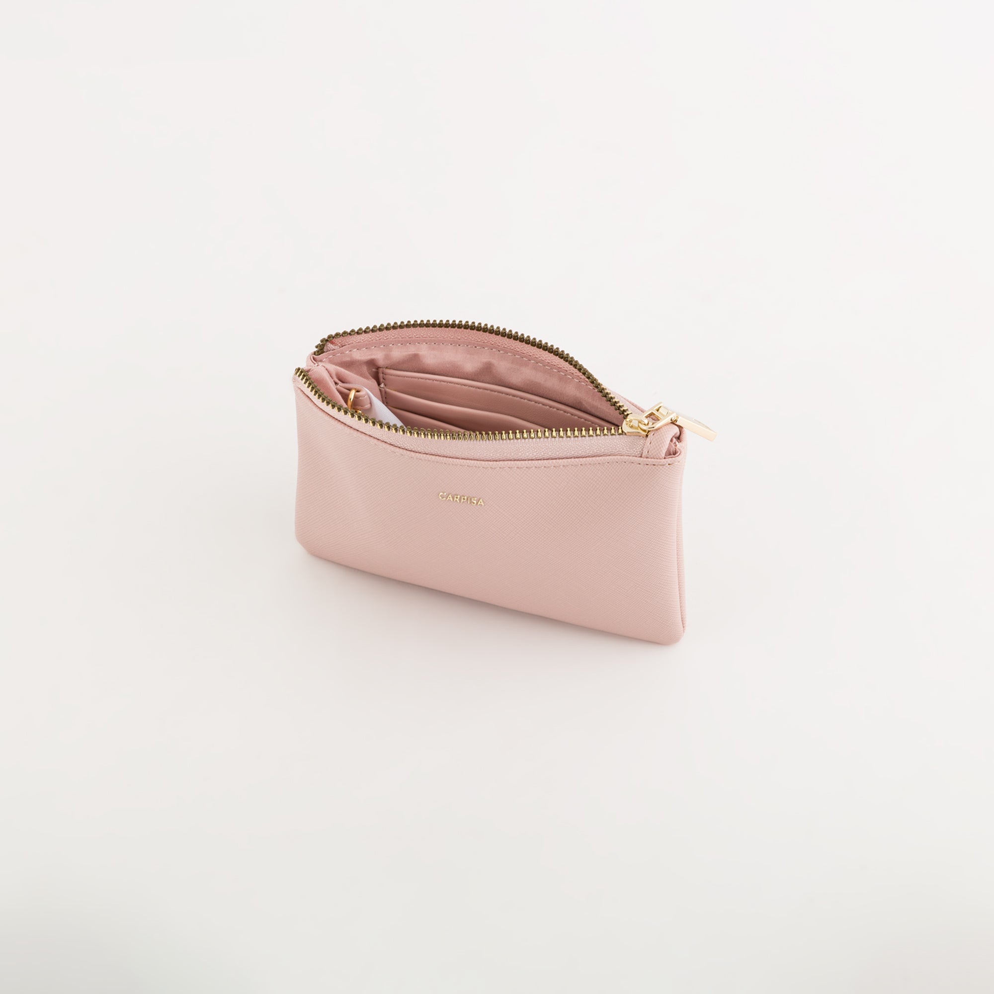 Portamonete Con Portachiavi Donna - Loto v2 wallet Cipria
