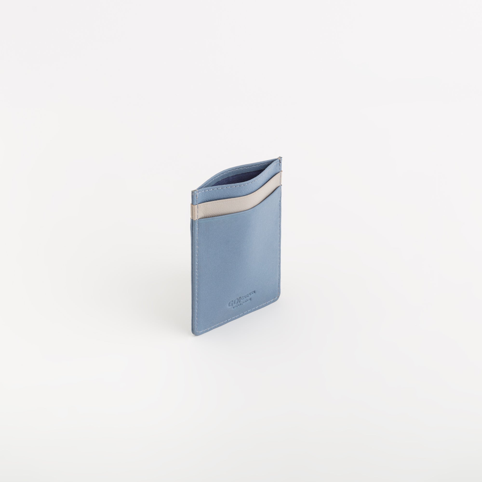 Men's Credit Card Holder - Shaun go Air Force/Pearl