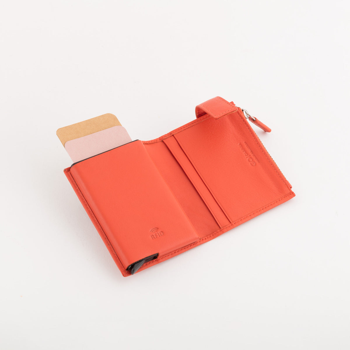 Portacarte Di Credito Uomo - Ilasy new Corallo