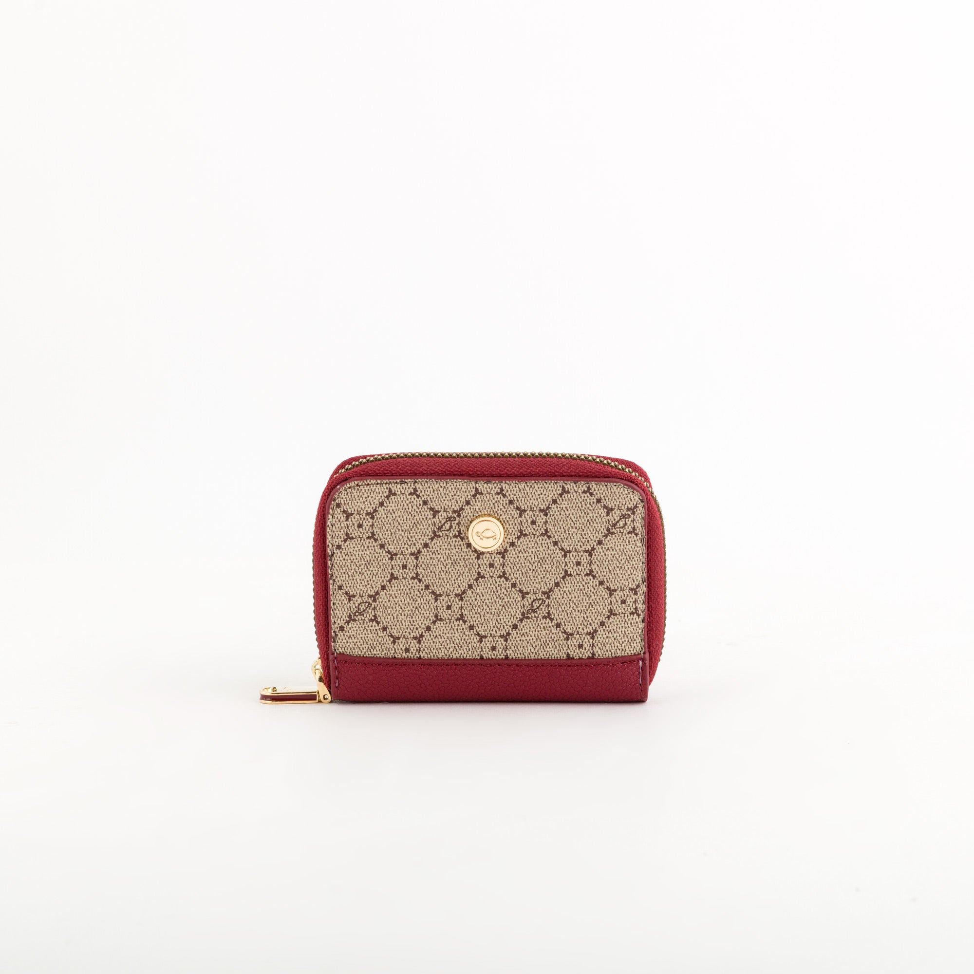 P/Carte Di Credito Donna - Fiorenza wallet Tortora/Vino