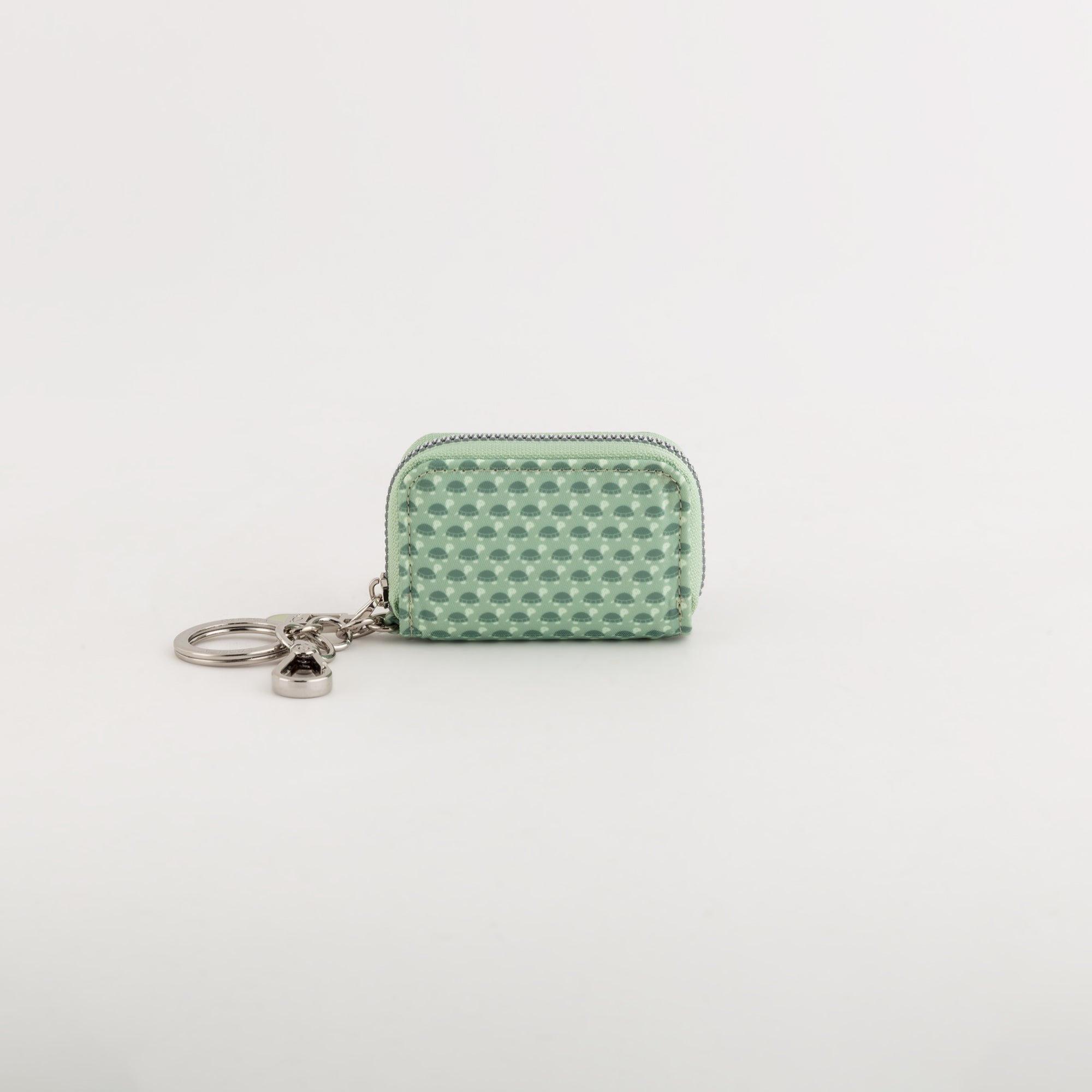 Portamonete Con Portachiavi Donna - Tulipano wallet Menta/Multicolore
