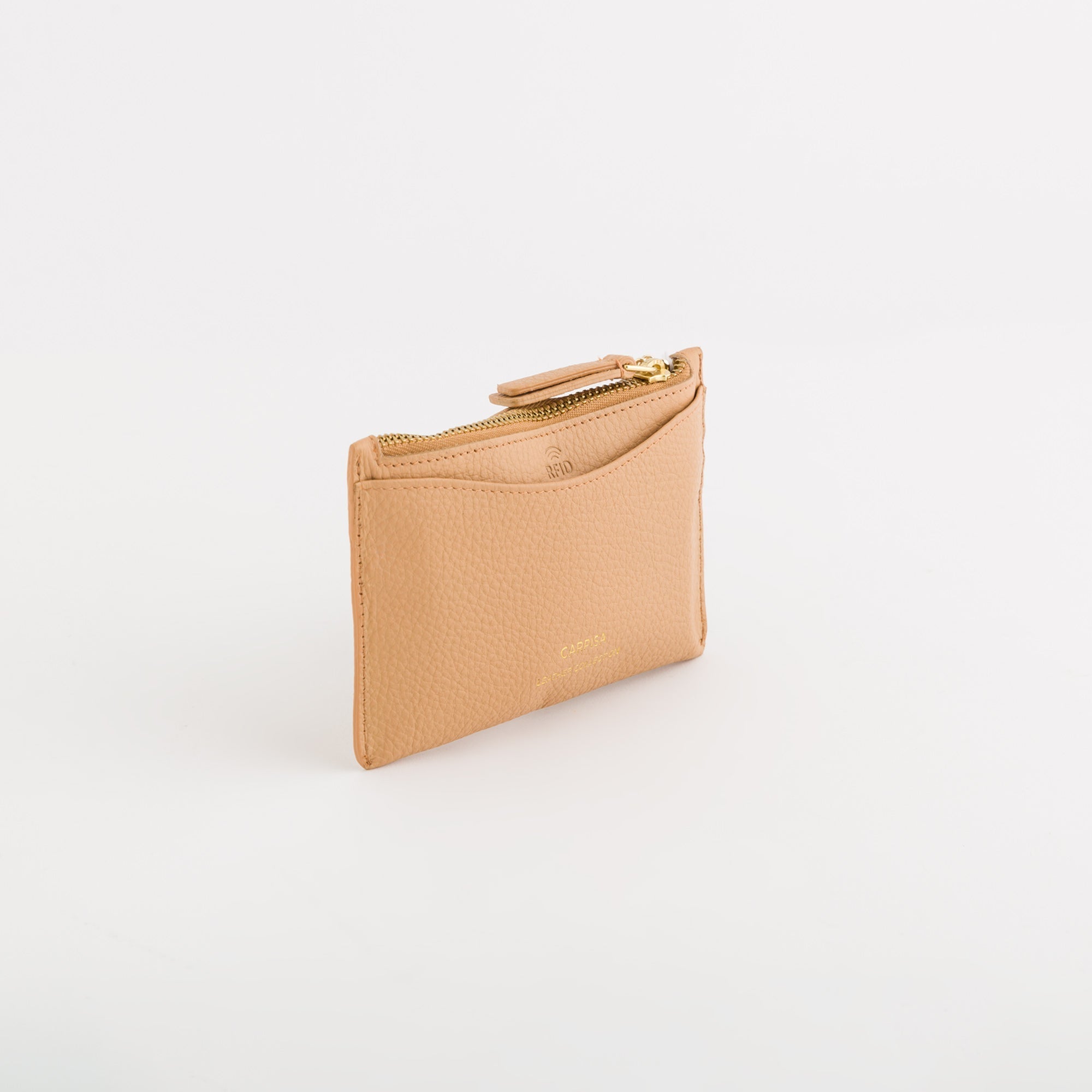 Portamonete Con Portachiavi Donna - Delta spring Cammello