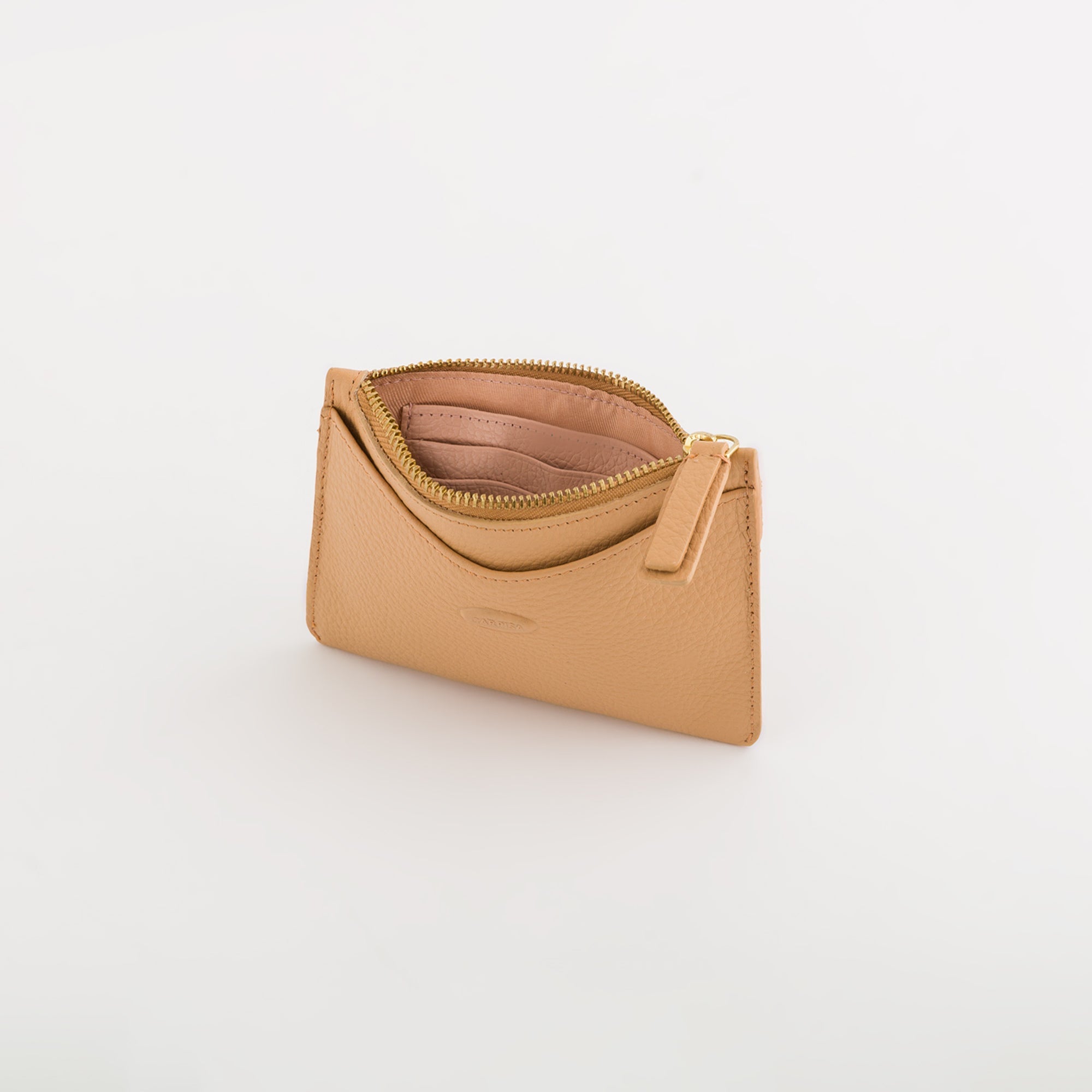 Portamonete Con Portachiavi Donna - Delta spring Cammello