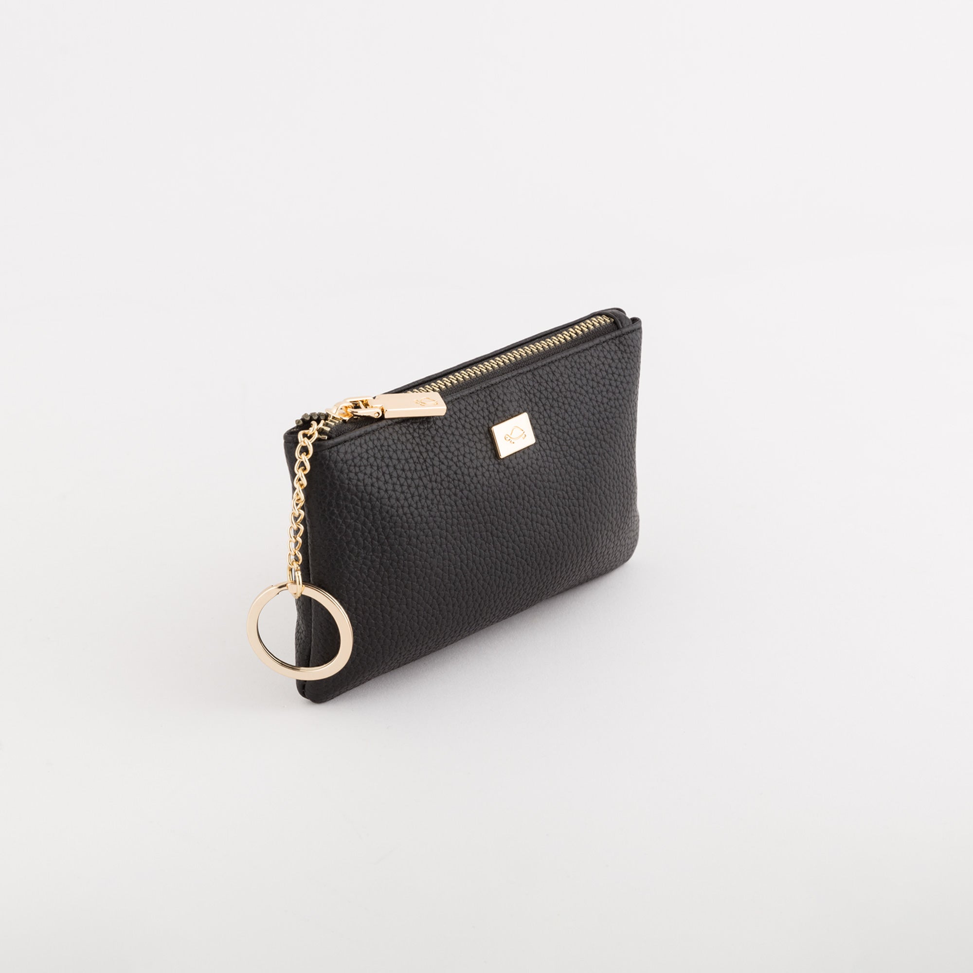 Monedero con llavero para mujer - Monedero Moraine Negro