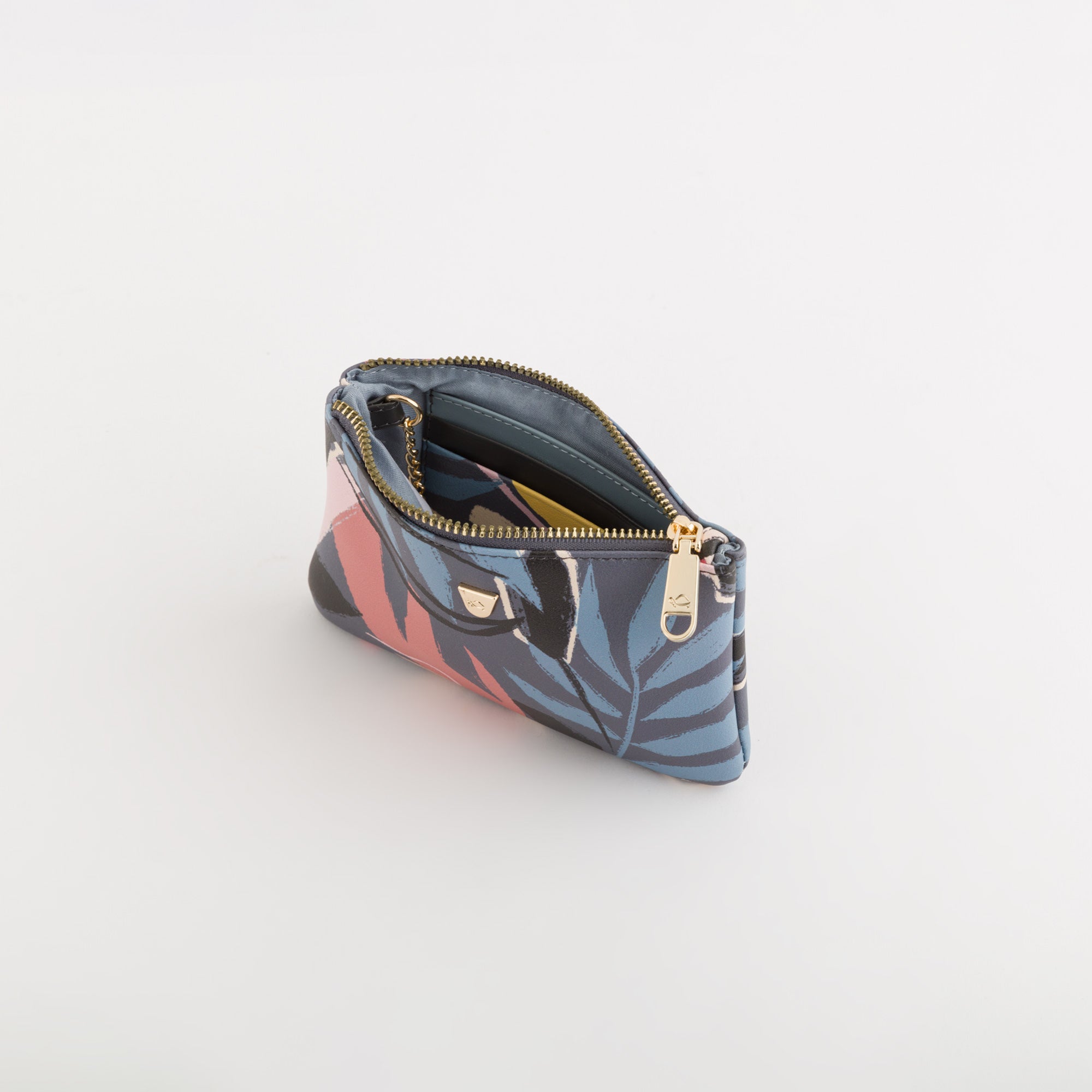 Portamonete Con Portachiavi Donna - Jasper wallet Grigio/Multicolore