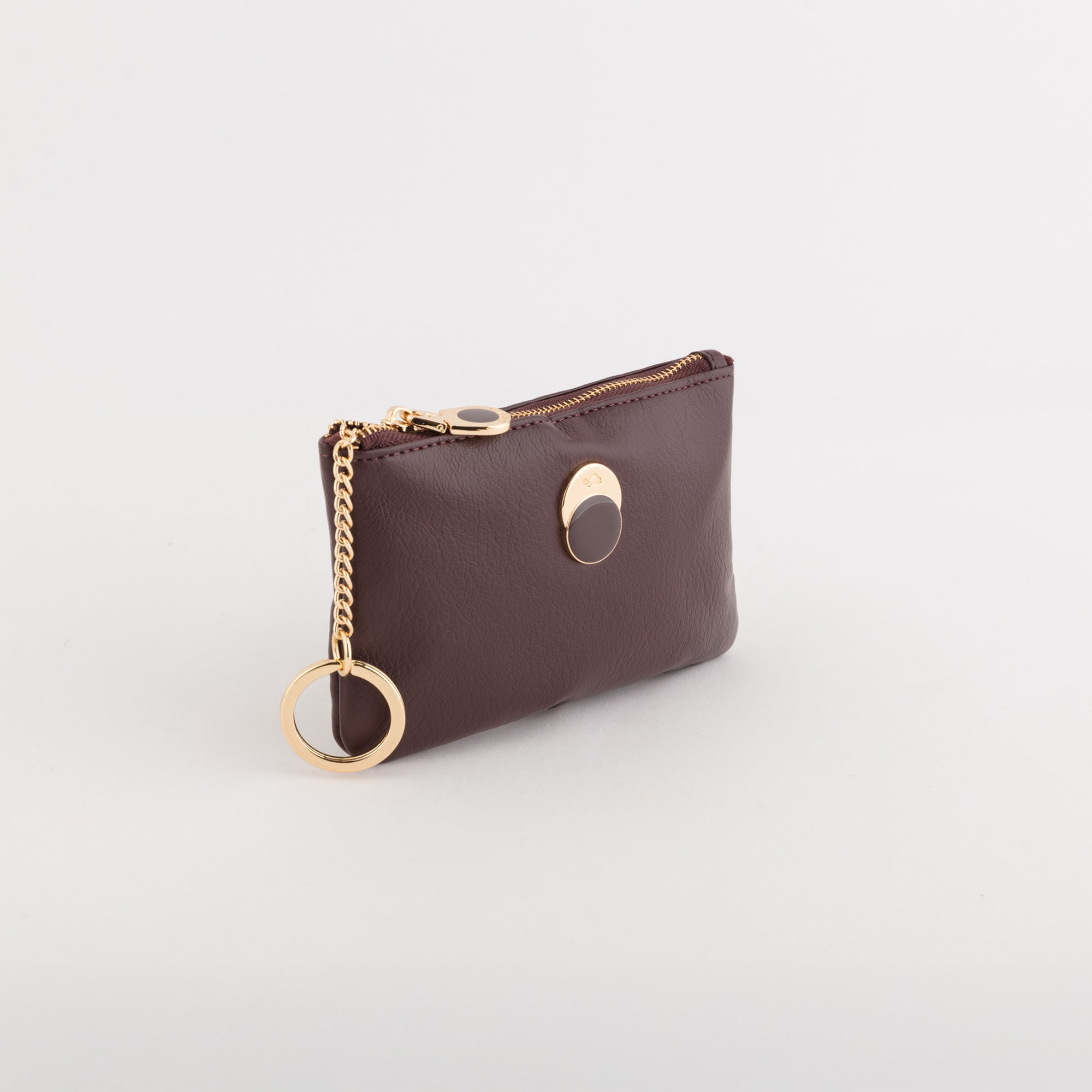 Portamonete Con Portachiavi Donna - Sitka wallet Prugna