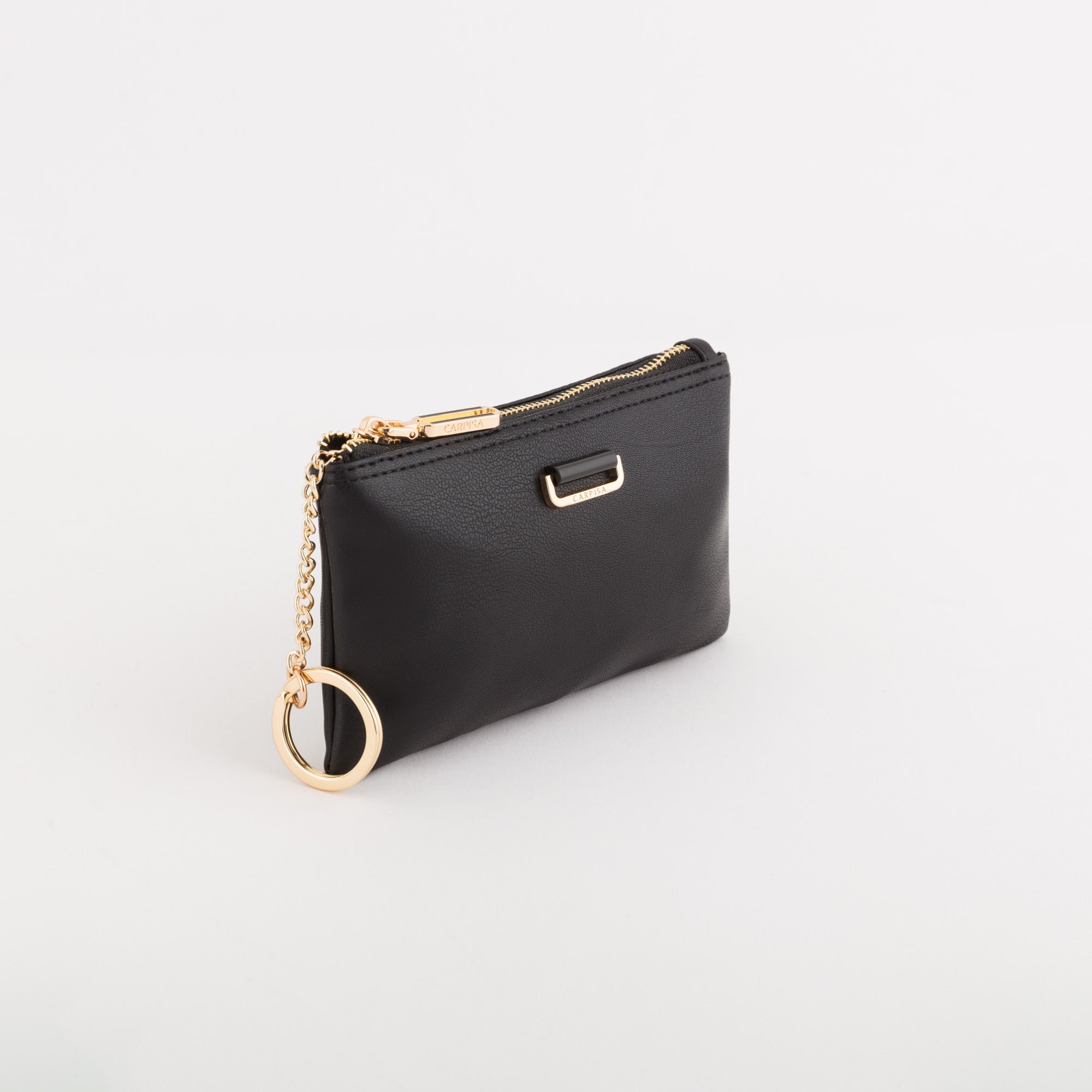 Portamonete Con Portachiavi Donna - Zurigo wallet Nero
