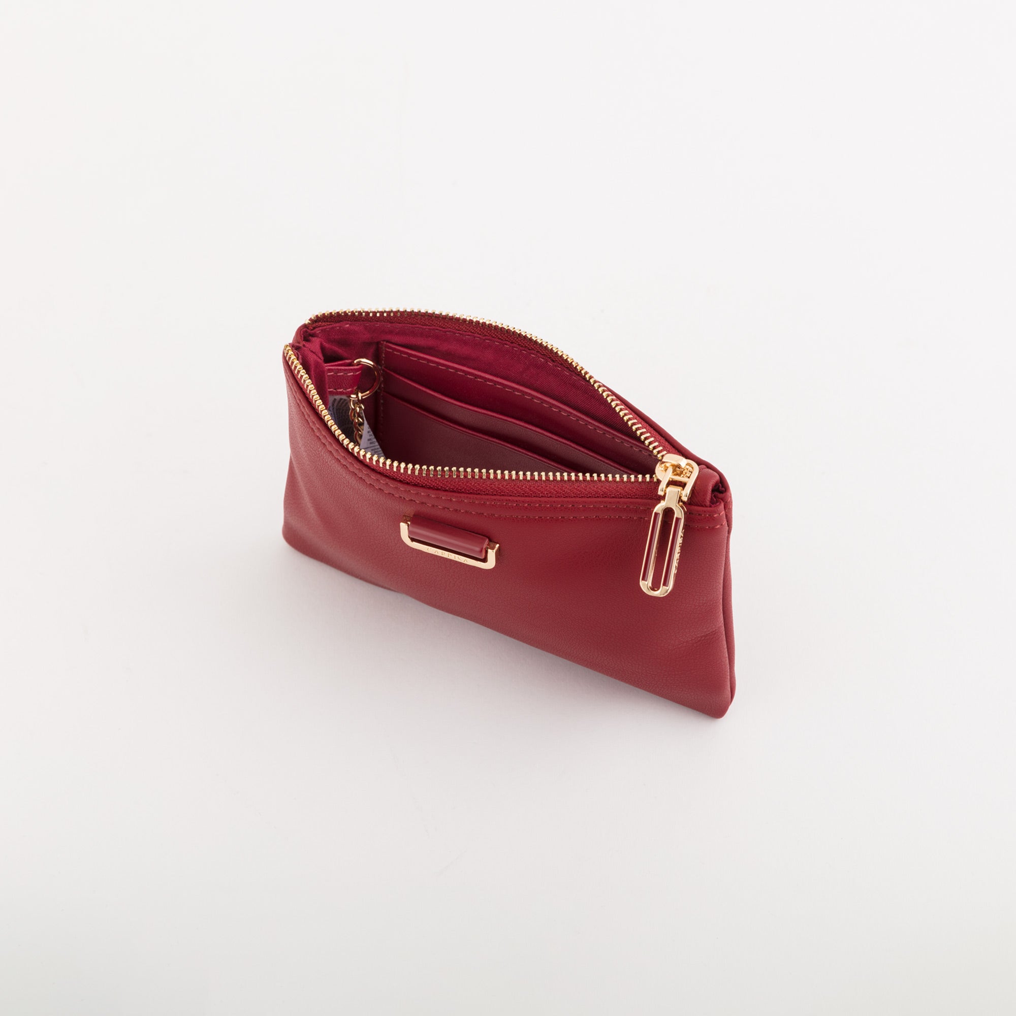 Portamonete Con Portachiavi Donna - Zurigo wallet Rosso