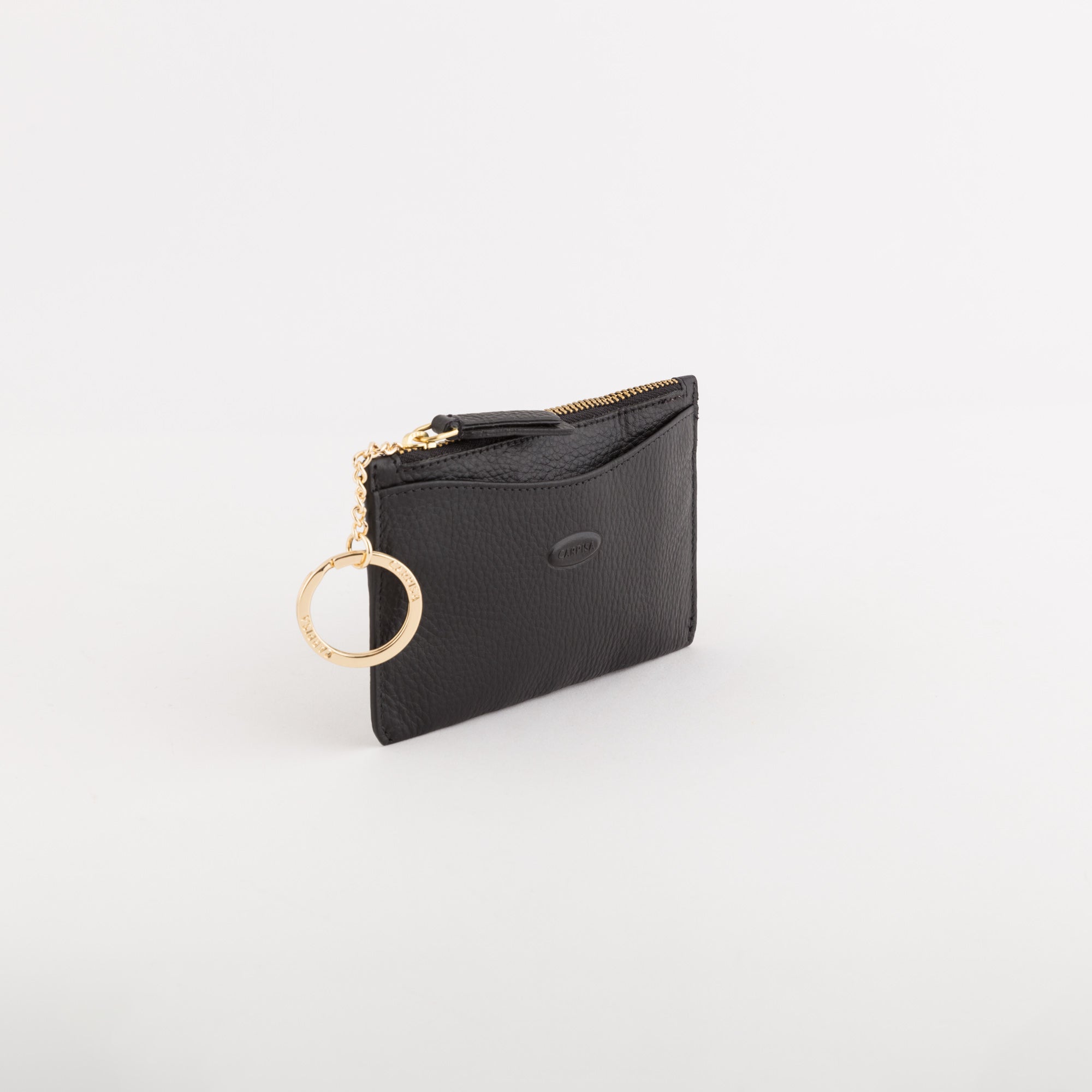 Women's Coin Purse with Keychain - Delta Winter Black