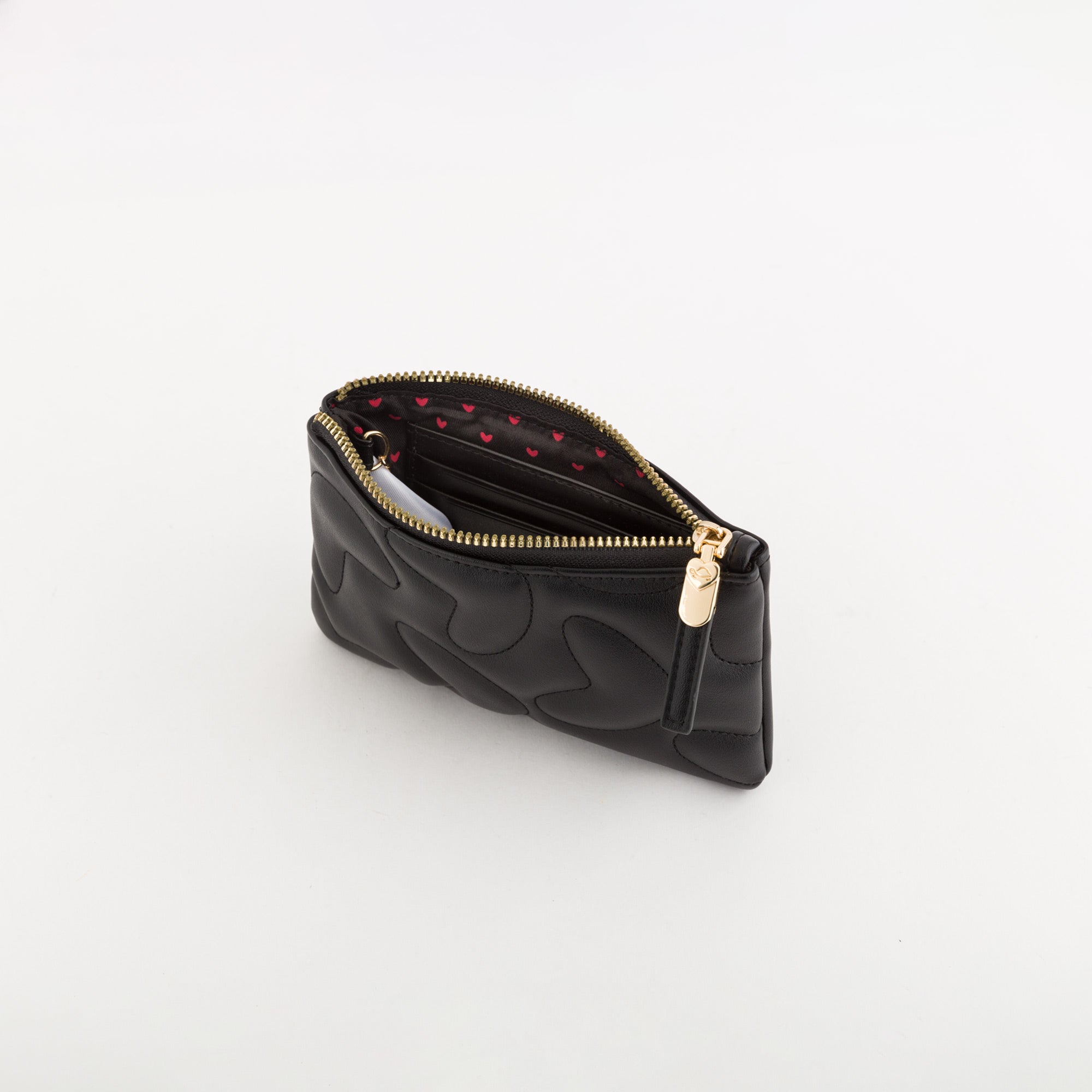 Porte-monnaie avec porte-clés pour femme - Portefeuille Dalia v2 Noir