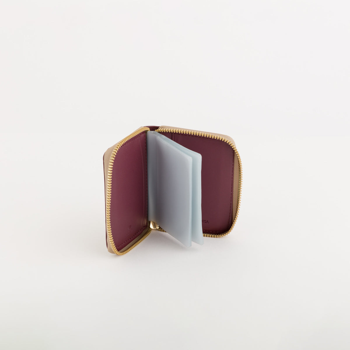 P/Carte Di Credito Donna - Diana fall wallet Tortora/Vino