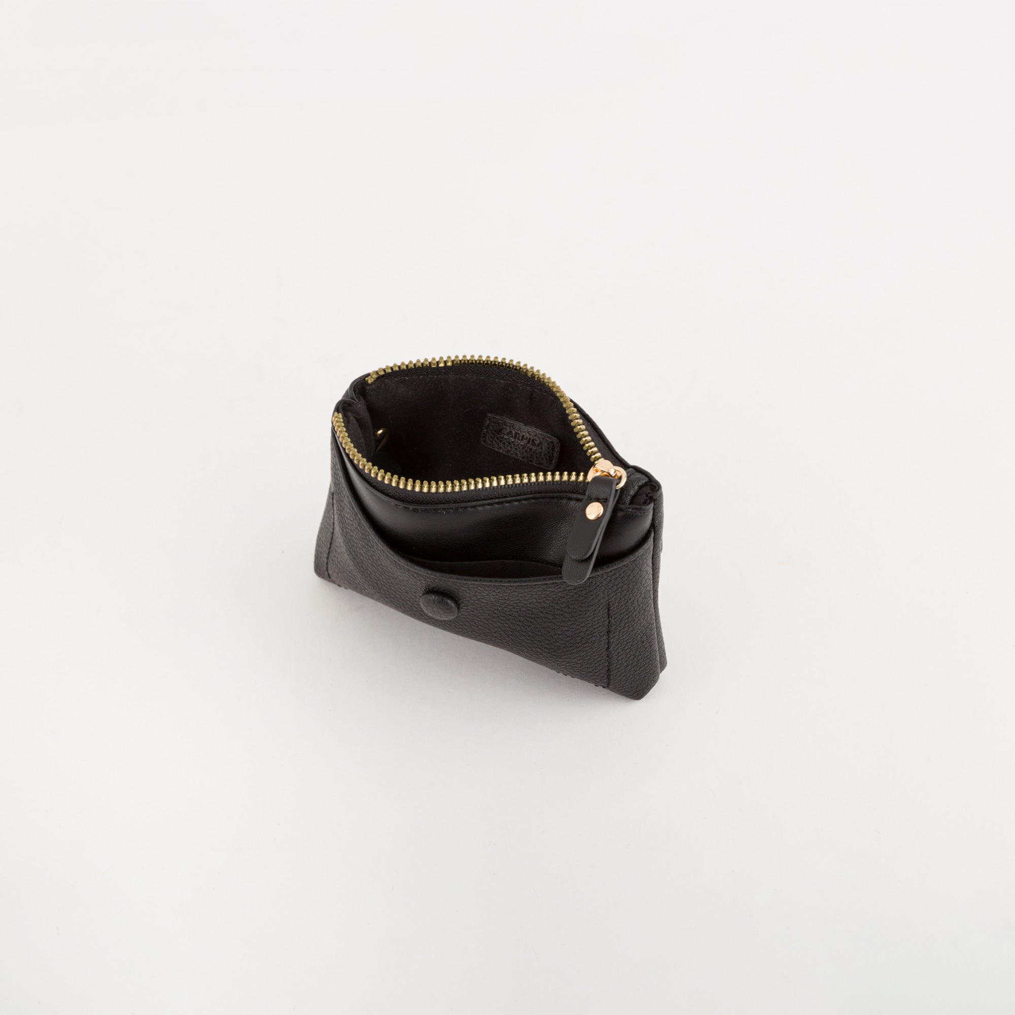 Portamonete Con Portachiavi Donna - Kitty wallet v1 Nero