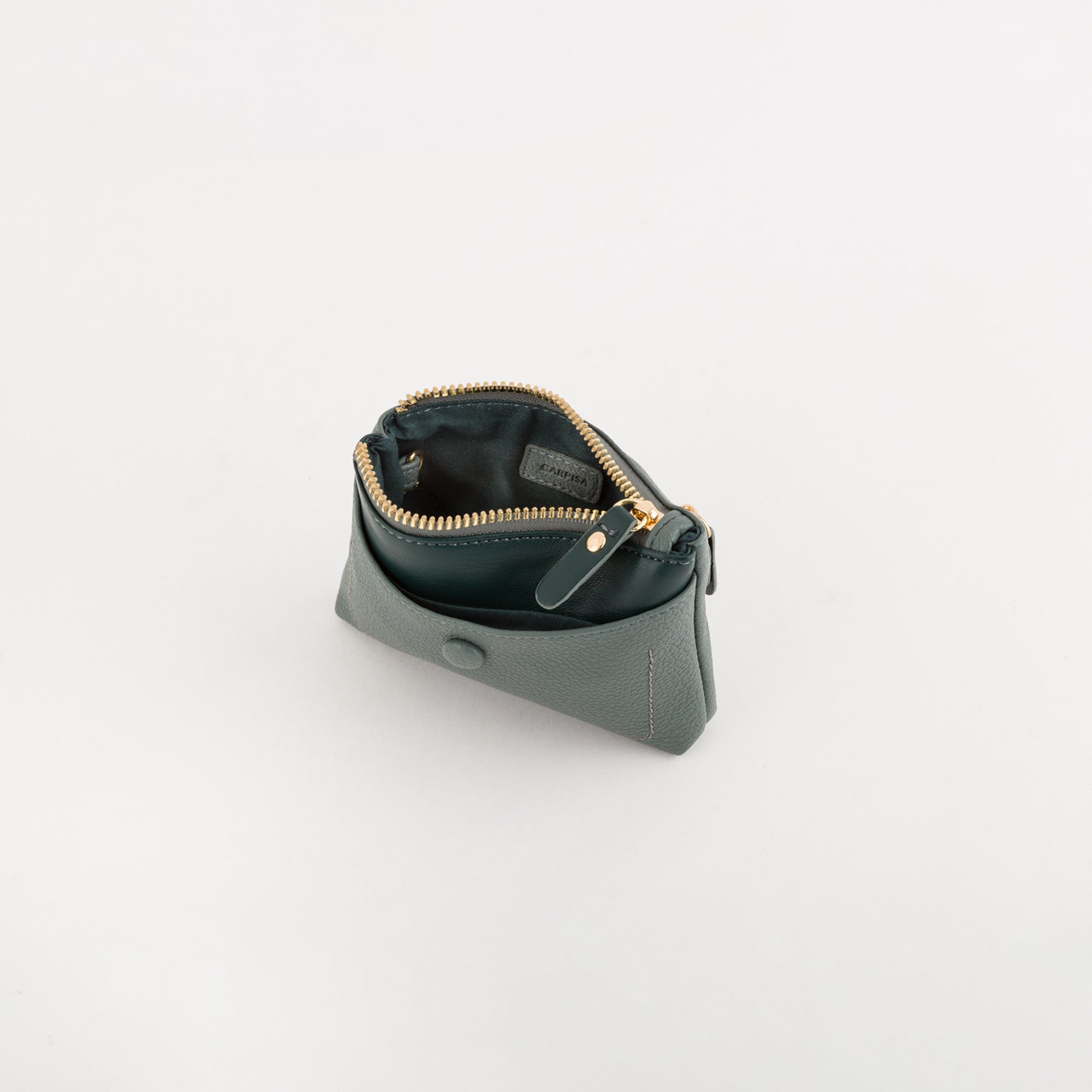 Portamonete Con Portachiavi Donna - Kitty wallet v1 Rosmarino