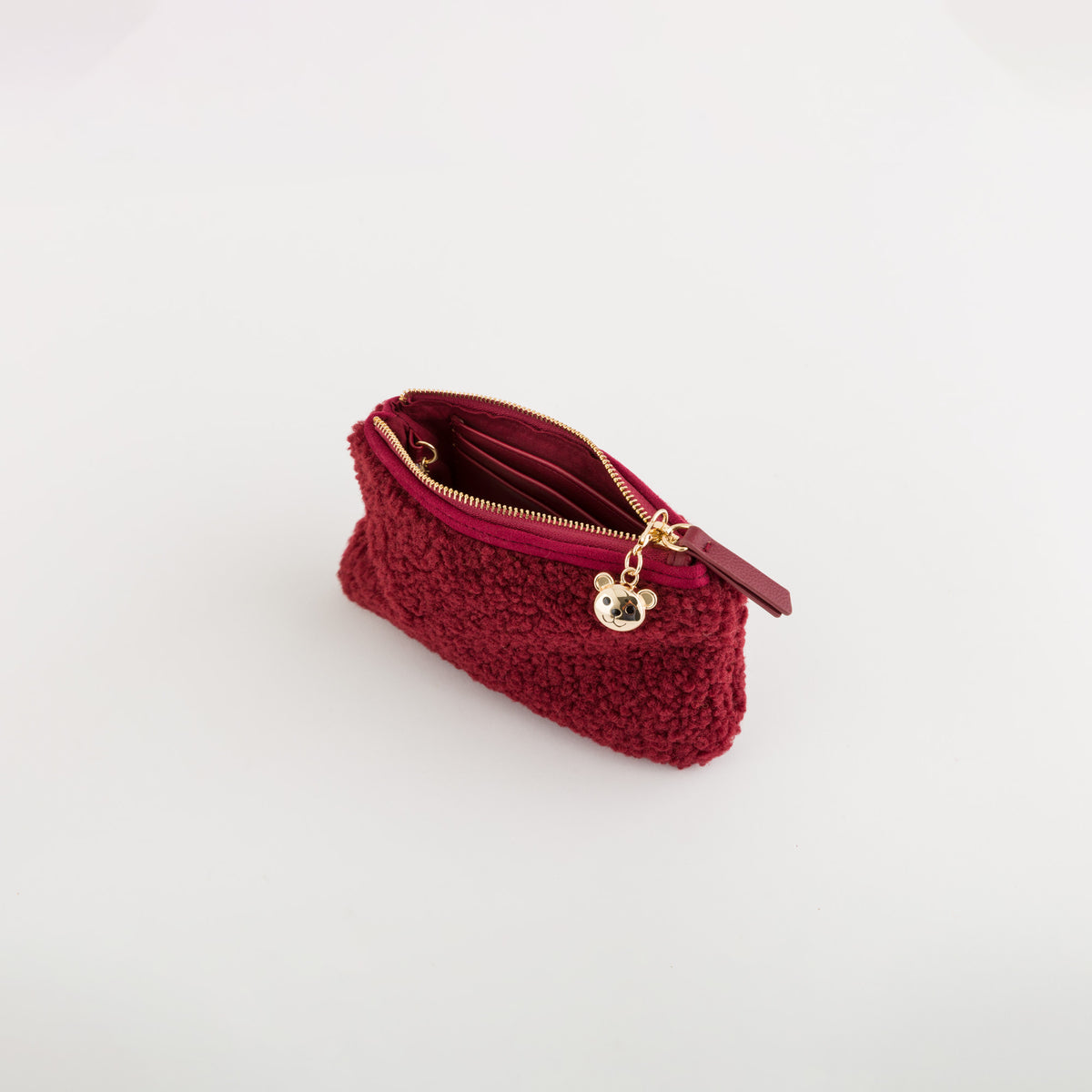 Portamonete Con Portachiavi Donna - Fabiola wallet Rubino