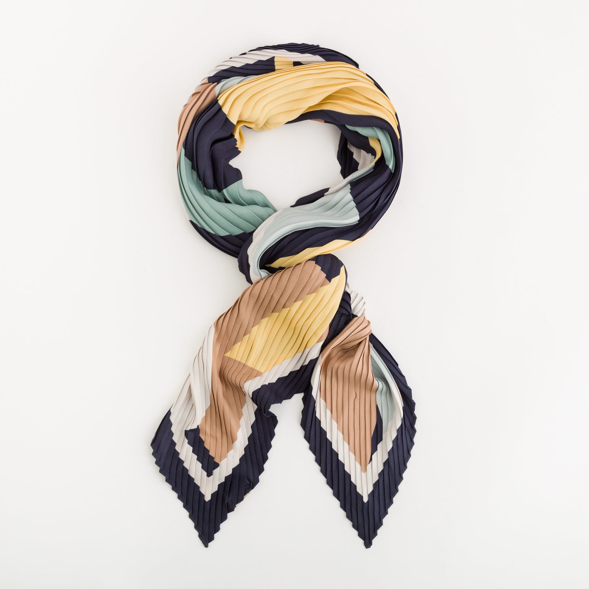 Foulard Donna - Foulard Blu Navy/Multicolore